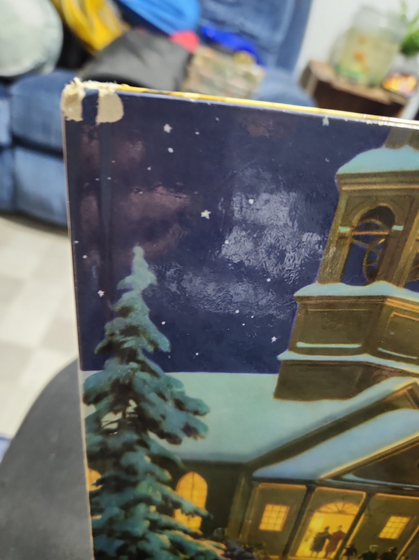 Vintage 1961 "Christmas Stories That Never Grow Old" Ideals Publishing book Van B Hooper b71