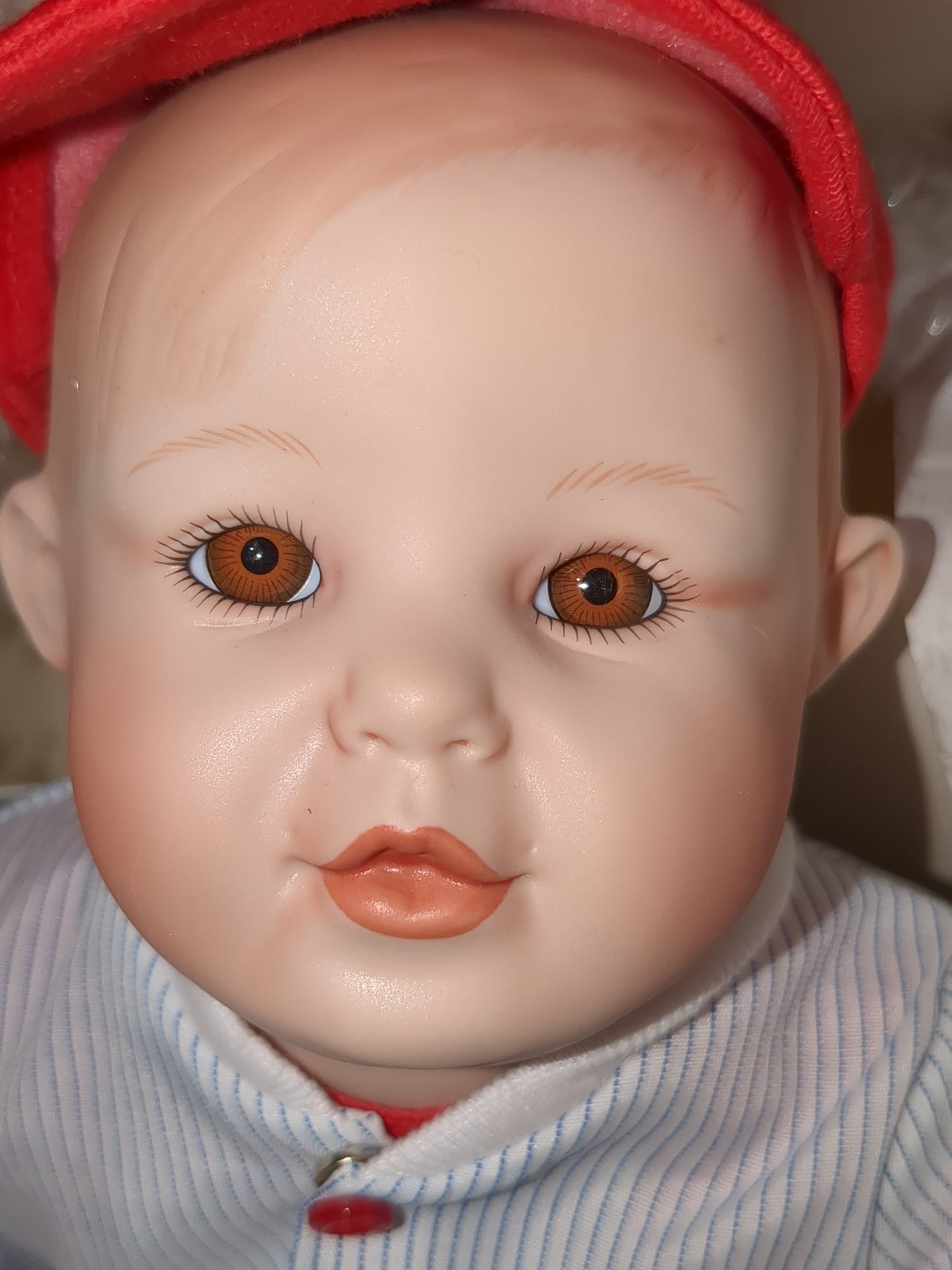 Edwin M. Knowles Yolanda's Picture Perfect Babies Michael new In Box life-like realistic real baby doll