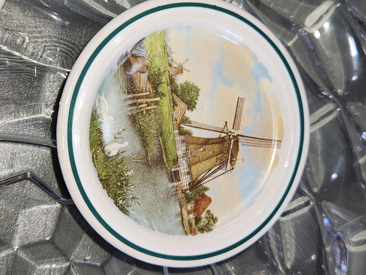 Vintage 1984 Royal Schwabap Mini Plates 3 1/2"