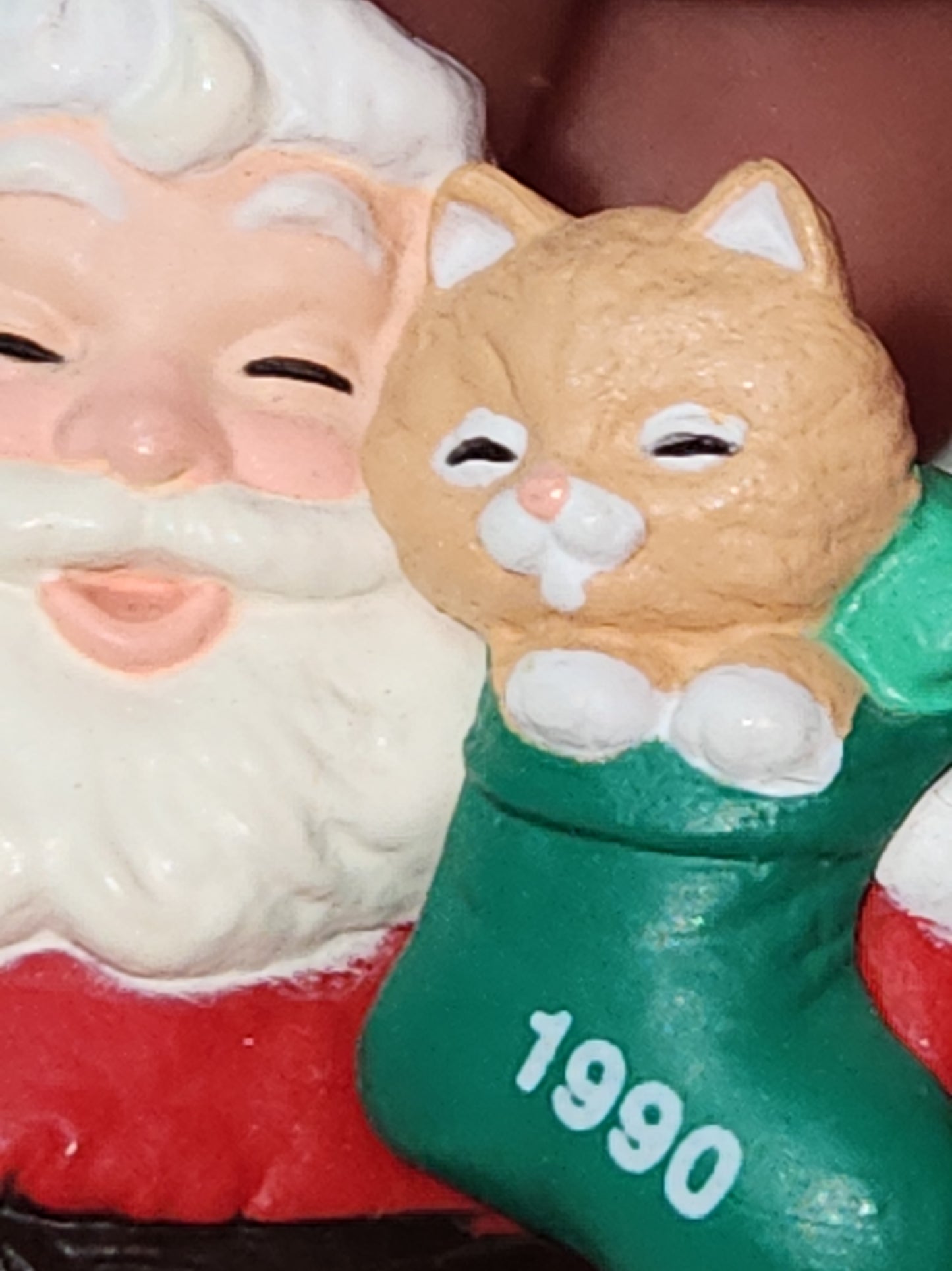 Vintage Hallmark Keepsake Ornament 1990 Kitty's Best Pal