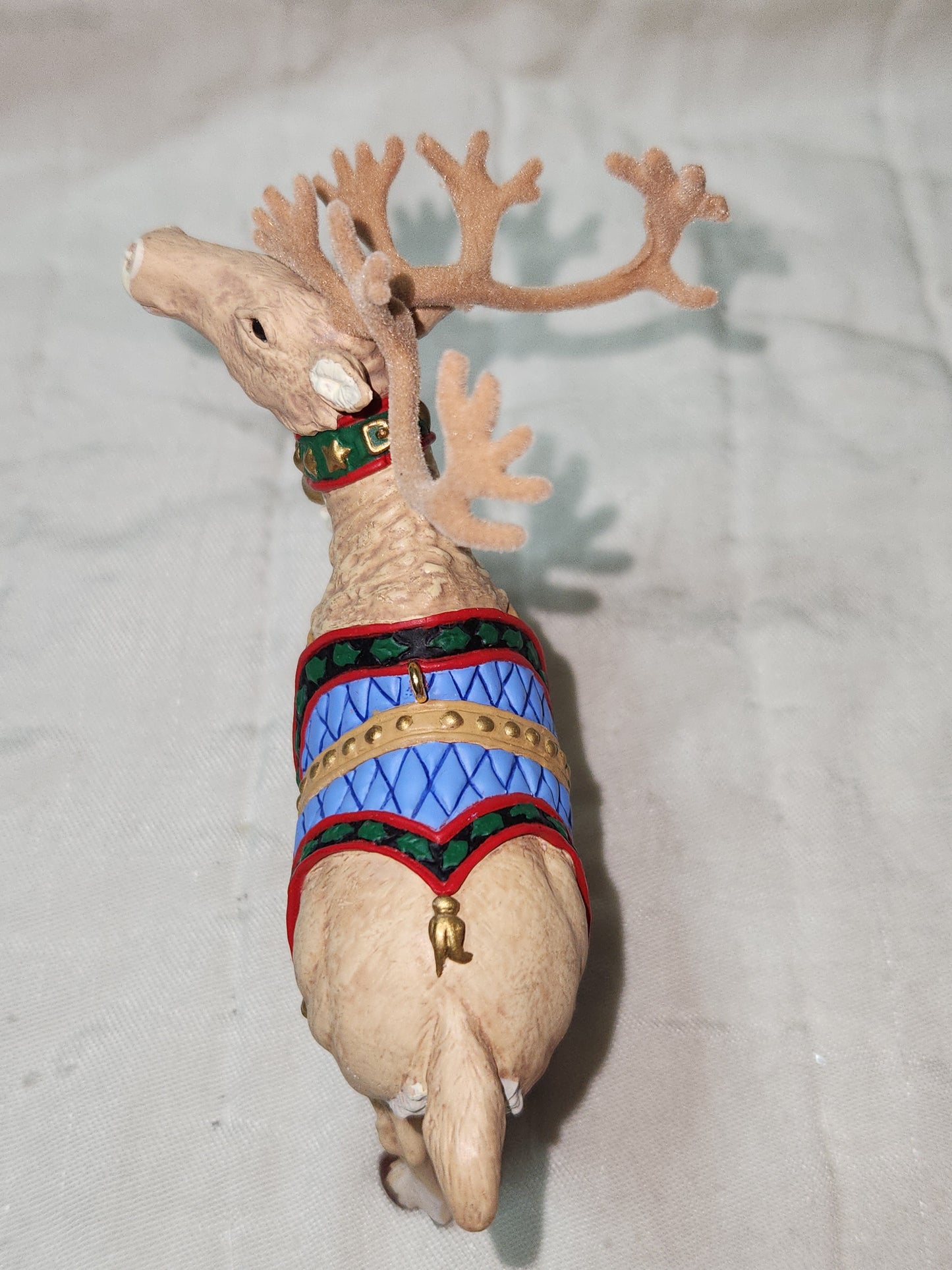 Vintage Hallmark Keepsake Ornament 2001 Ready Reindeer
