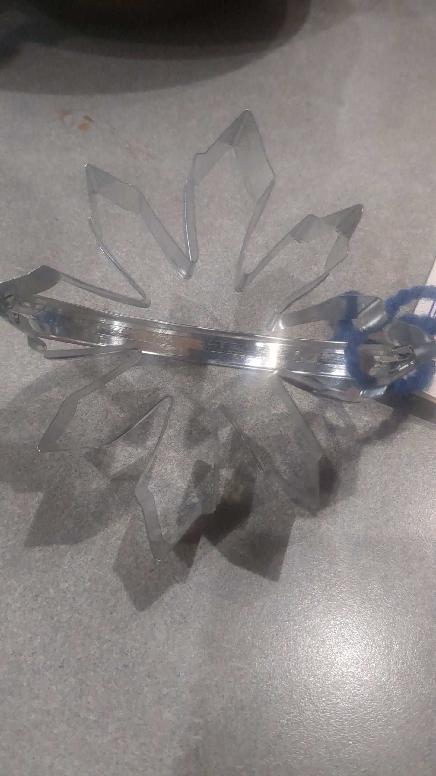 AC6 Ann Clark Snowflake Cookie cutter with recipie