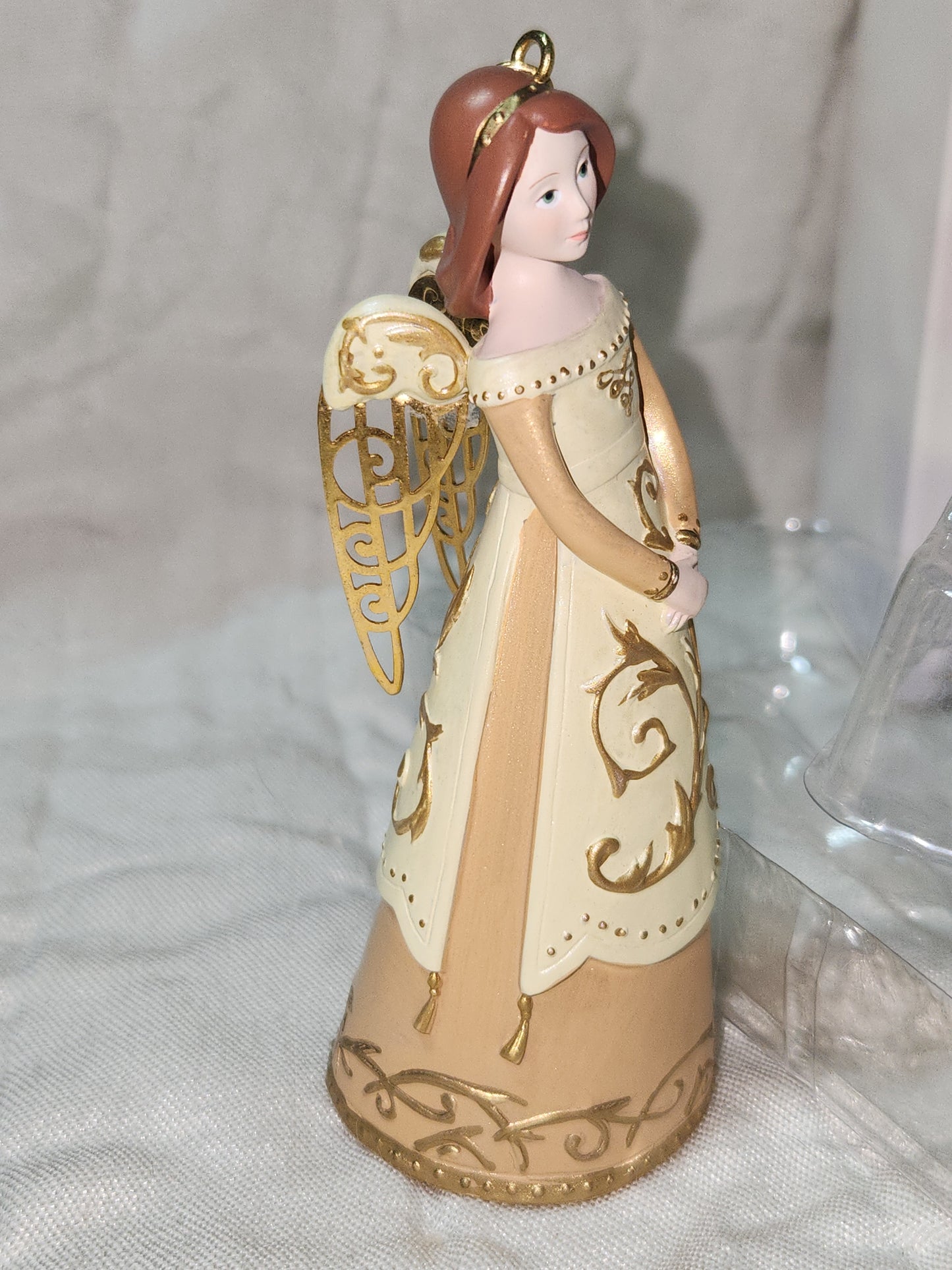 Hallmark Keepsake Christmas Ornament 2005 Joyful Tidings Gilda Angel gold hoa5
