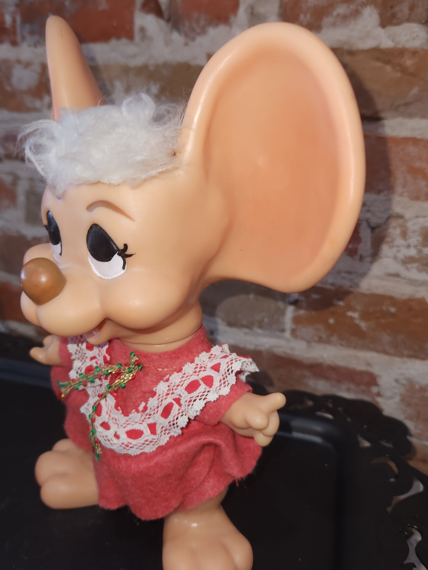 Vintage Roy Des Fla big eared Mr & Mrs Claus mice