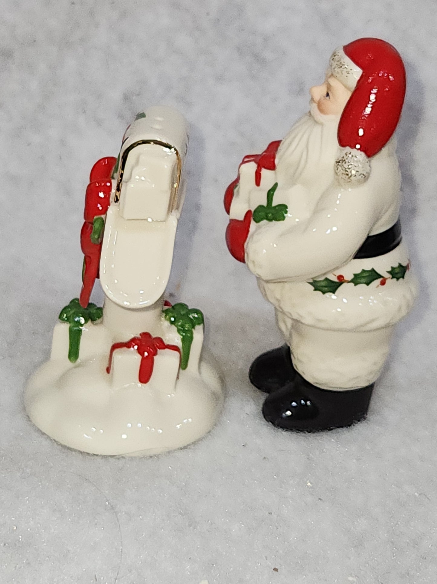 Lenox Countdown to Christmas Salt and Pepper Shaker Set, Ivory sps5