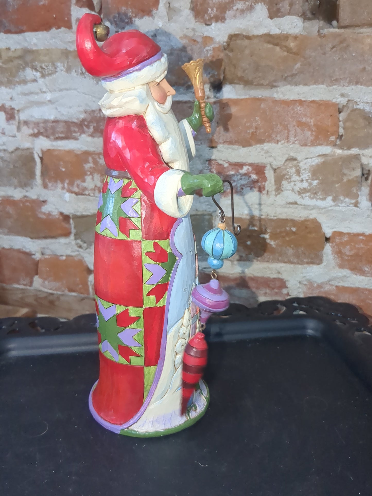 Jim Shore 2013 Santa Claus Figurine Merry and Bright 4035390 Heartwood Creek