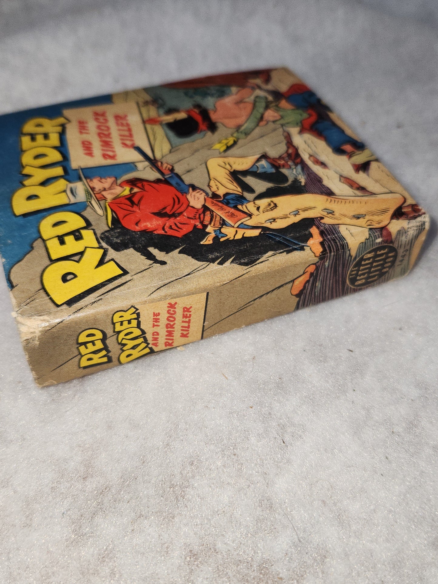 Vintage Big Little Book Better Little Book Red Ryder and the Rimrock Killer