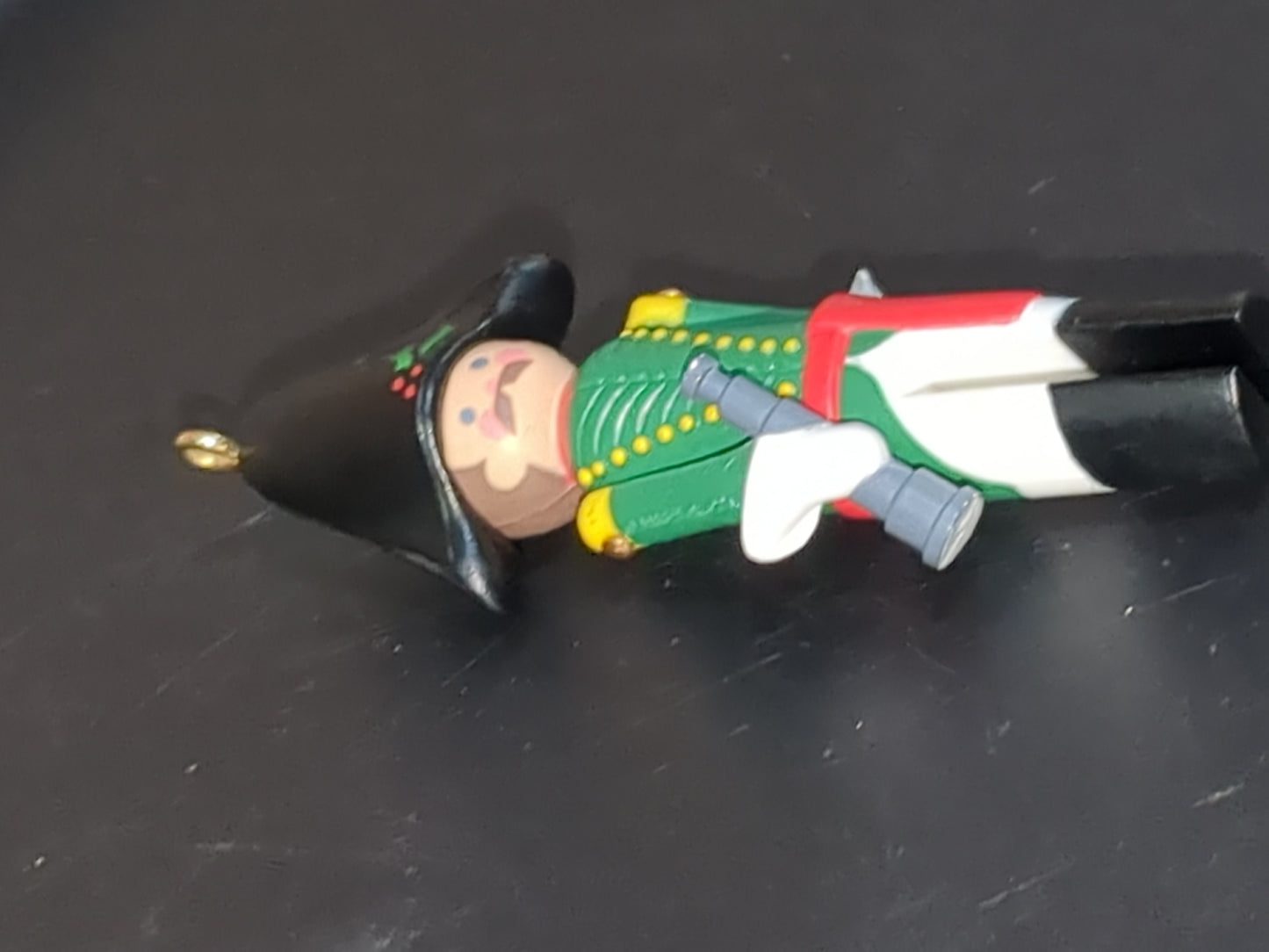 Hallmark Keepsake Ornament 1986 miniature Clothespin Captain ornament 5th in Series hos5