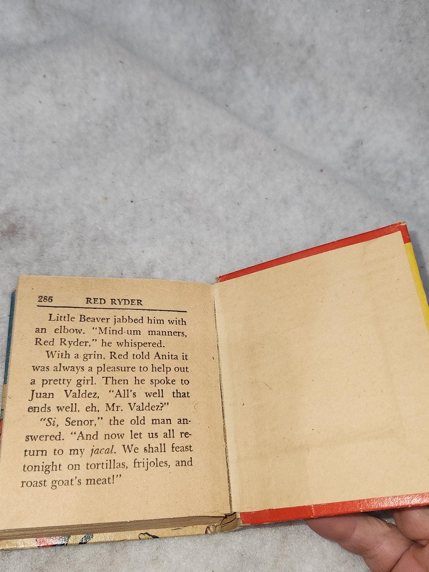 Vintage Big Little Book Better Little Book Red Ryder and the Rimrock Killer