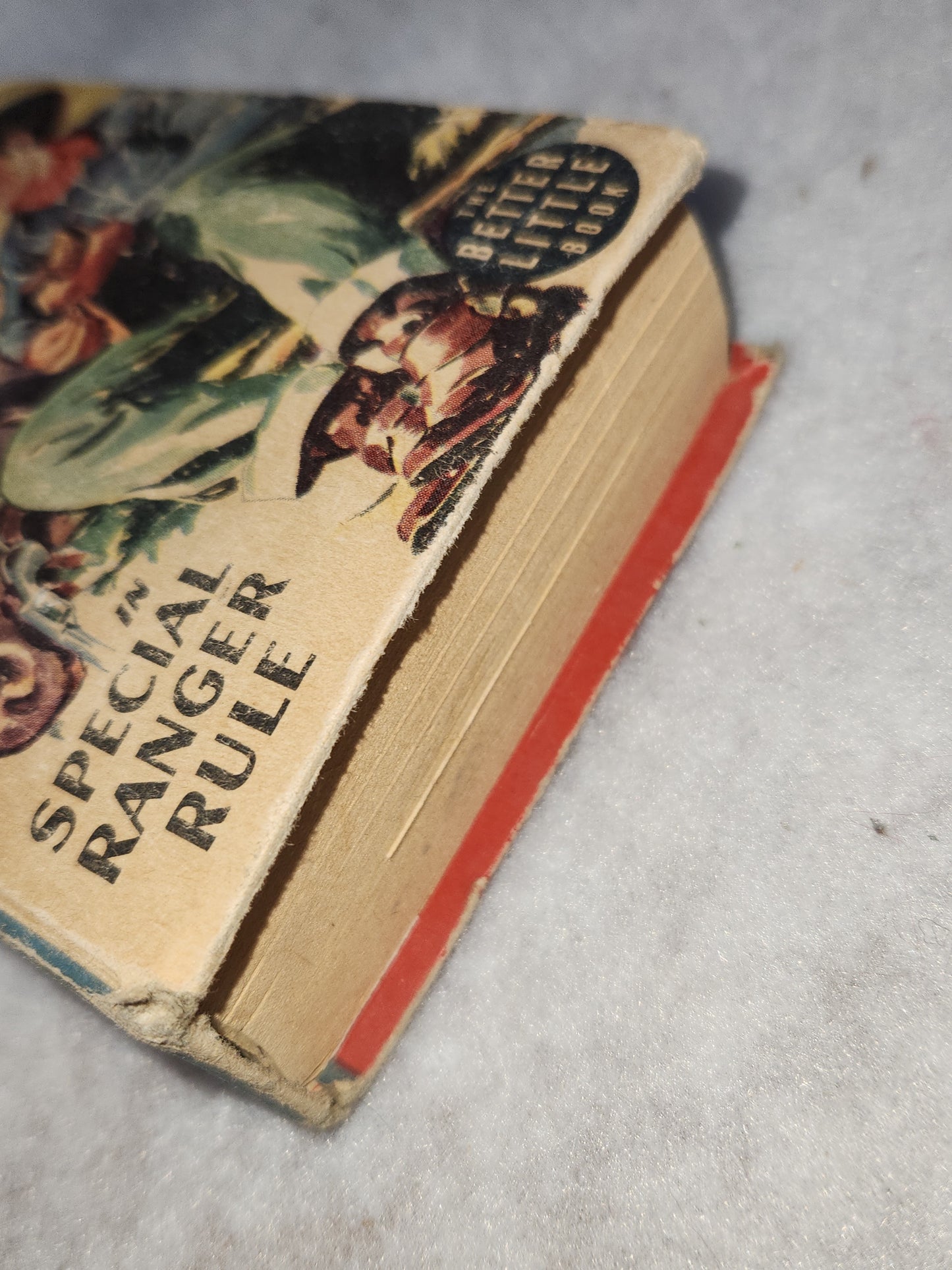 Vintage Big Little Book Better Little Book Gene Autry In Special Ranger Rule