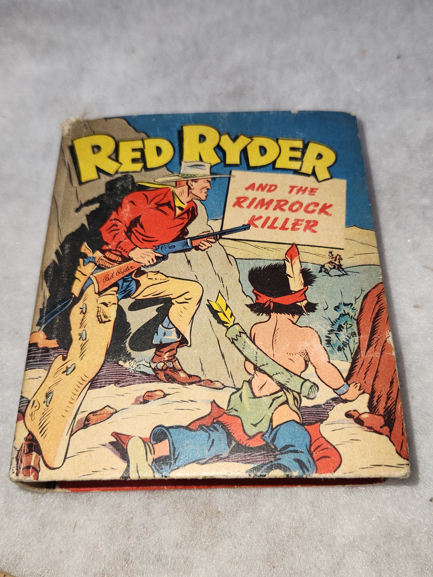 Vintage Big Little Book Better Little Book Red Ryder and the Rimrock Killer