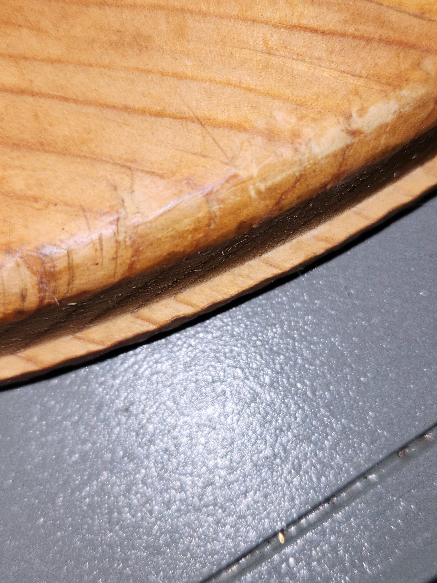 Antique Wooden lid for barrel, crate or wooden container