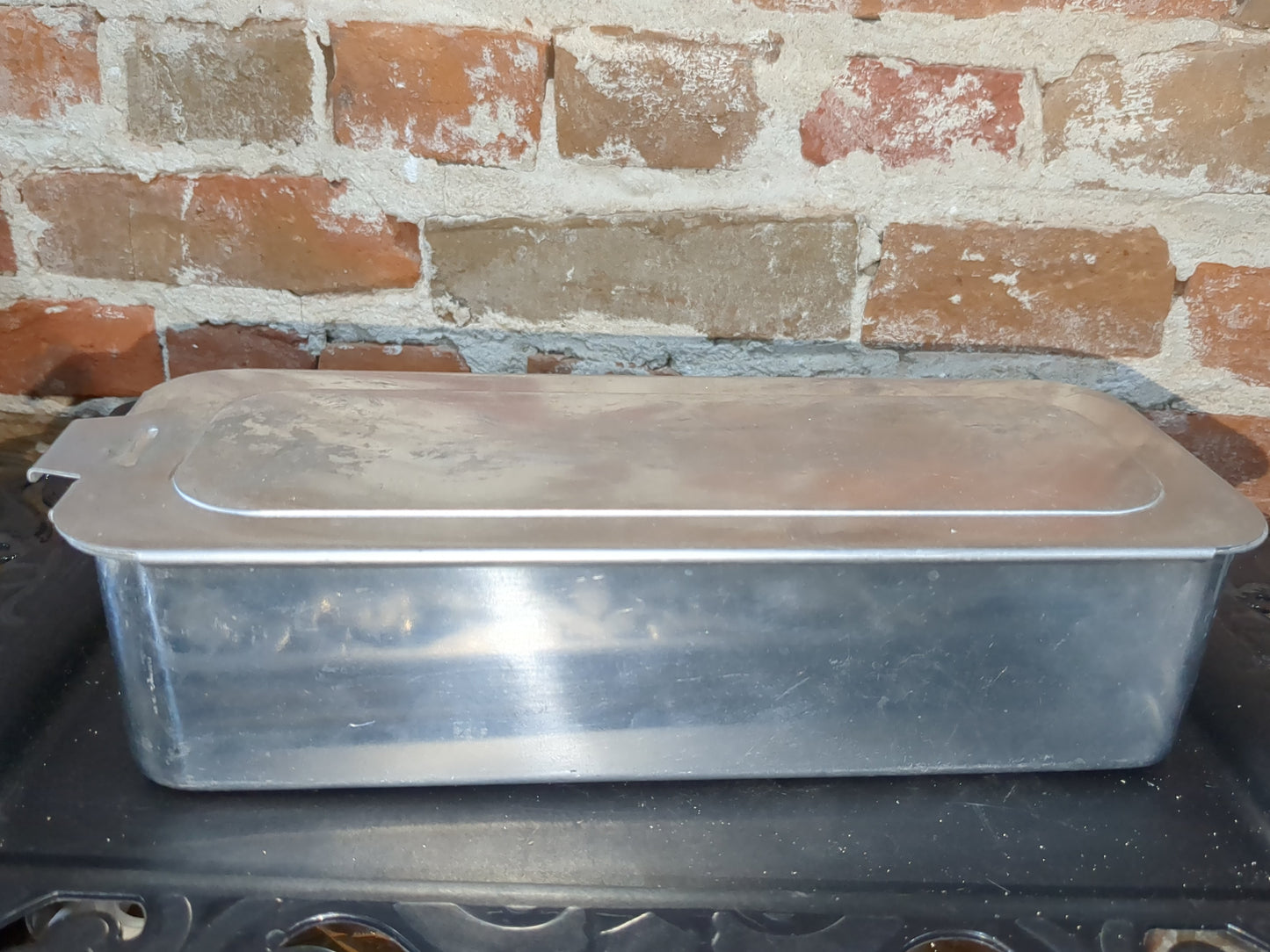 Vintage Mirror aluminum loaf bread cake pan alu118