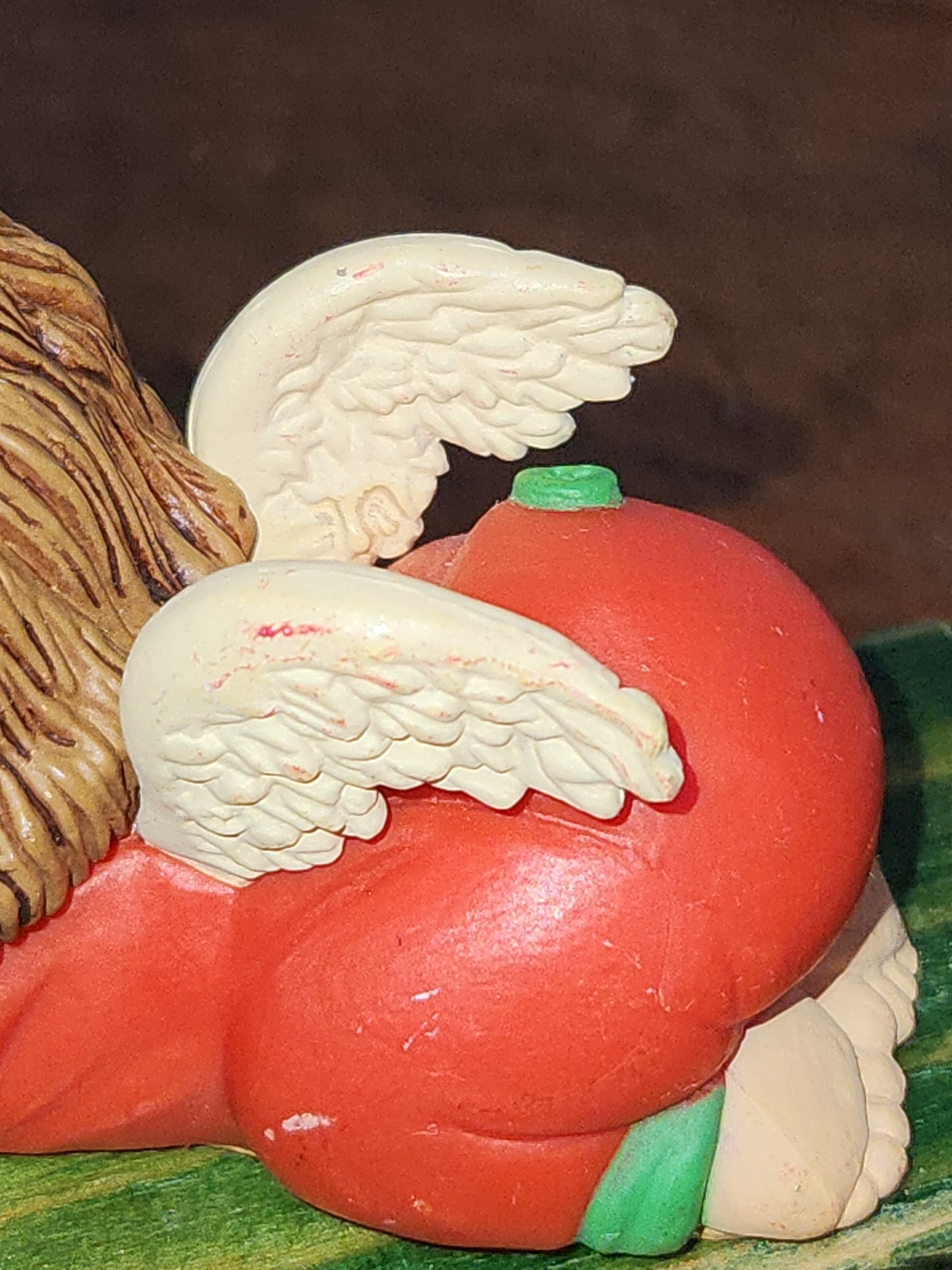 Vintage 1984 Hallmark Stocking Hanger Angel sh87