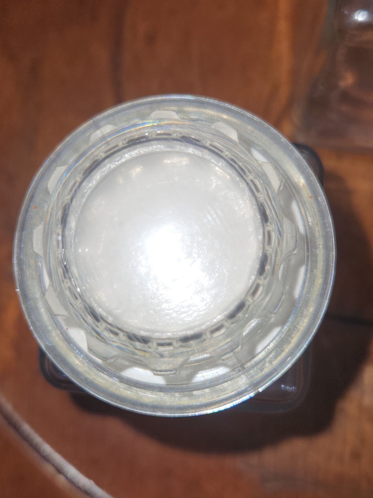 Vintage Squibb #2 set of 3 square glass jar with plastic screw on. cap nylon sp88
