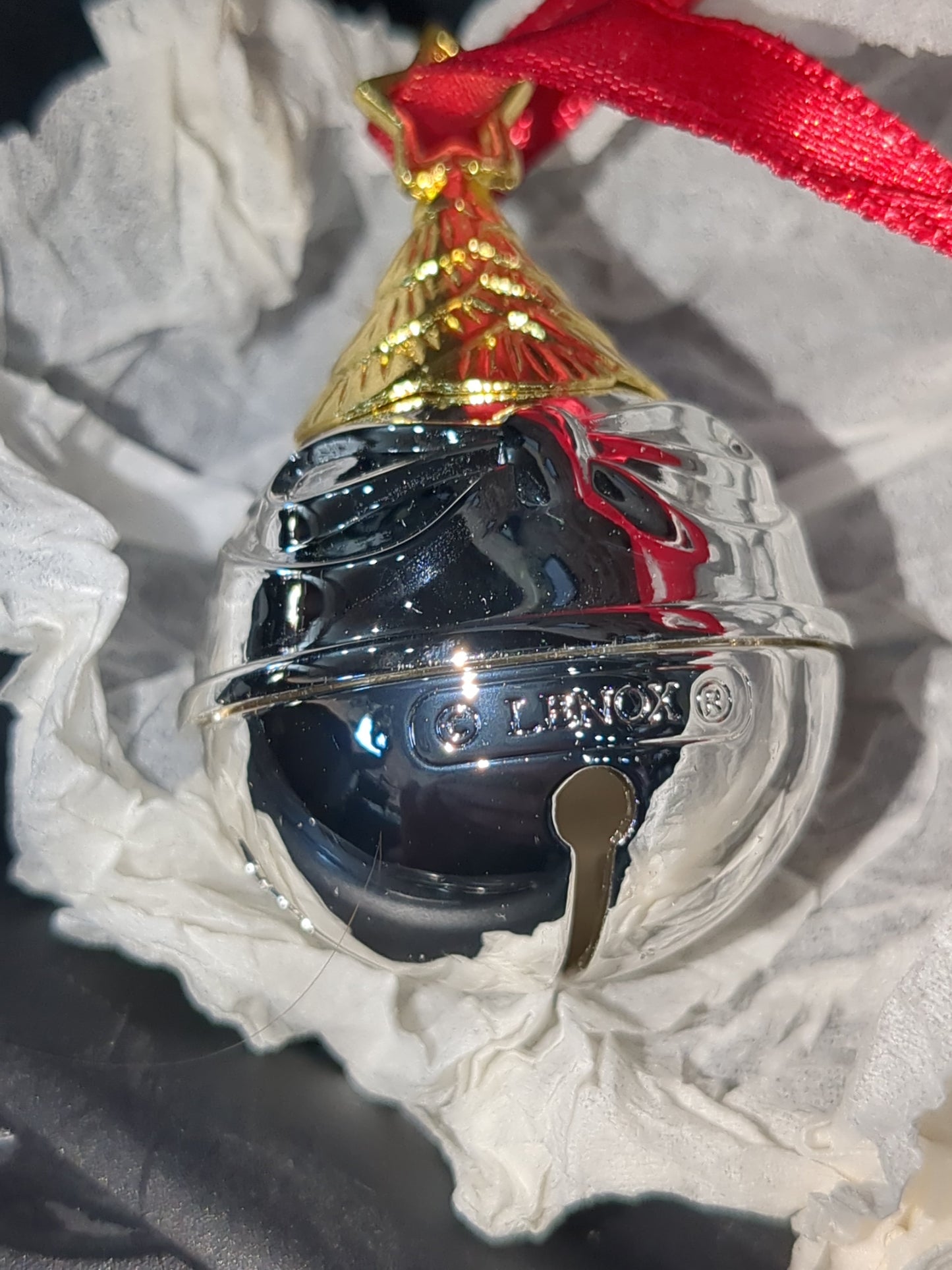 Lenox Just Jingles Tree Bell Ornament in Box o779