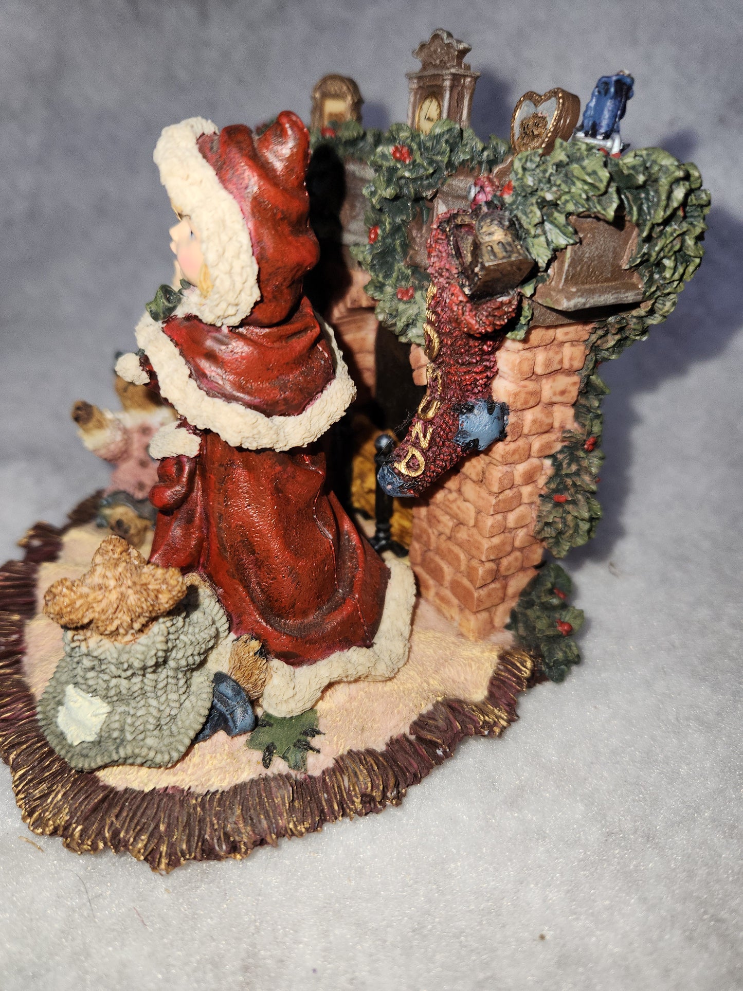 Vintage Boyds Yesterday's Child Celebration Series Sandra Claus Christmas Morning 1998 bbsandra