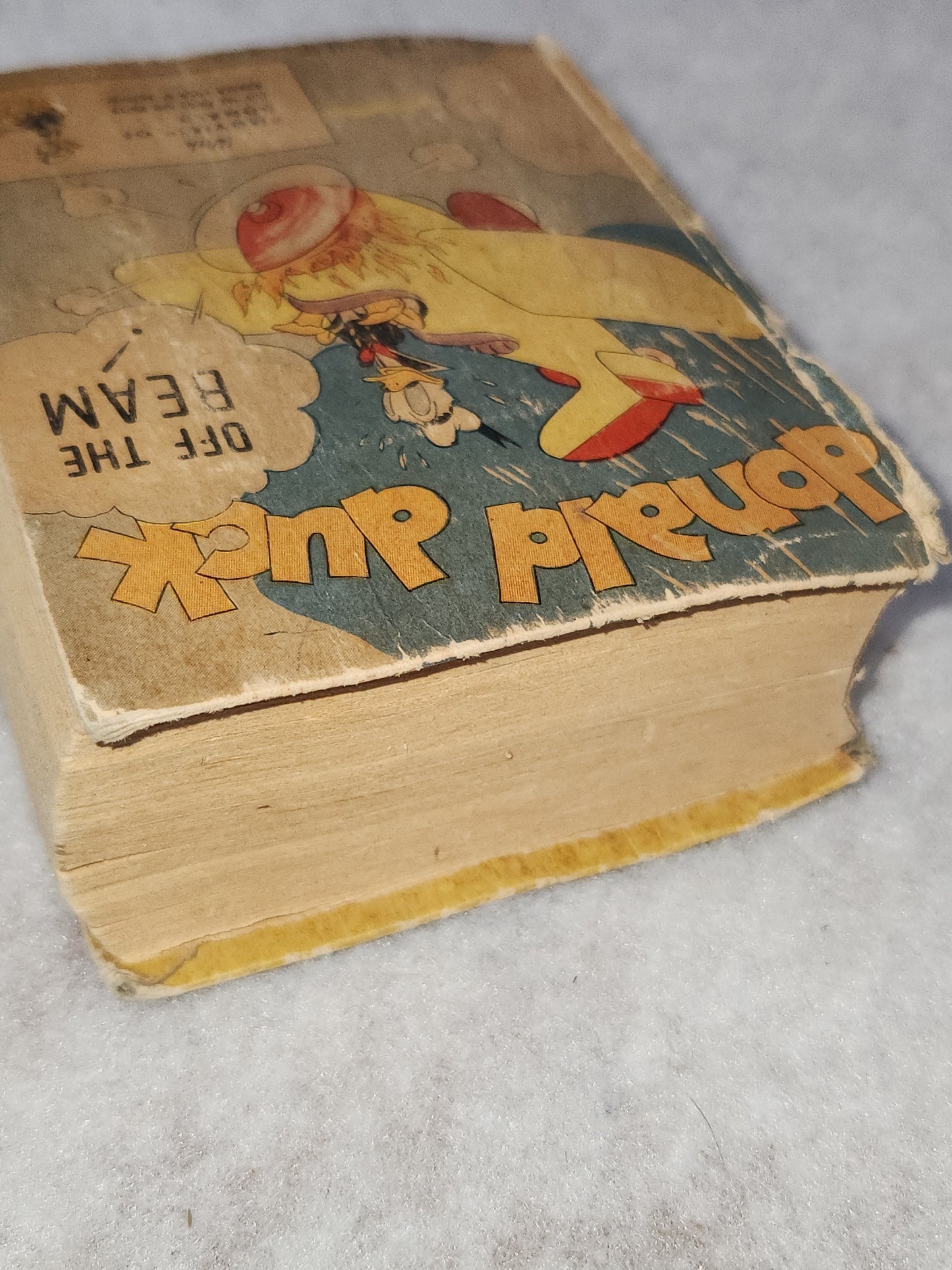 Vintage Big Little Book Better Little Book Donald Duck Off the Beam