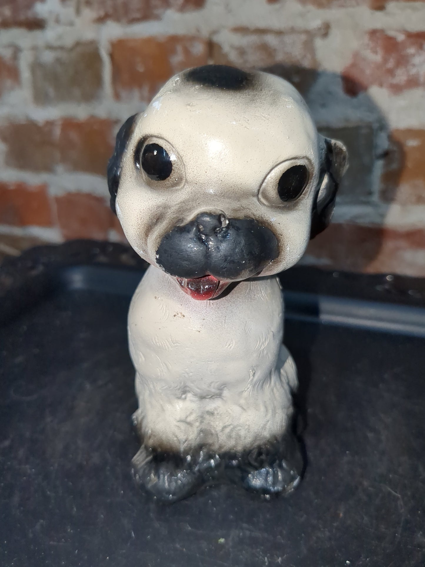 Vintage chalkware dog cw34