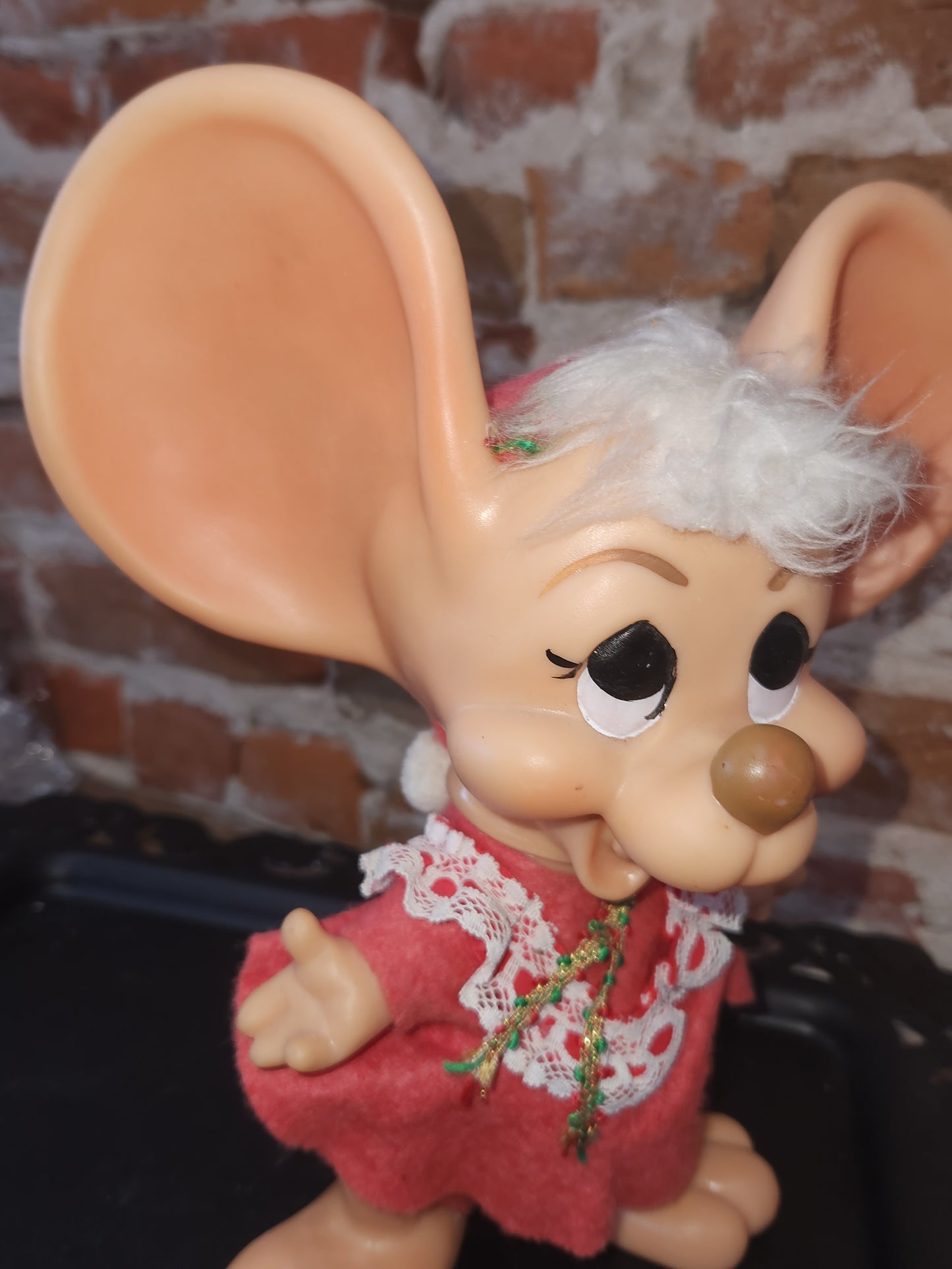 Vintage Roy Des Fla big eared Mr & Mrs Claus mice