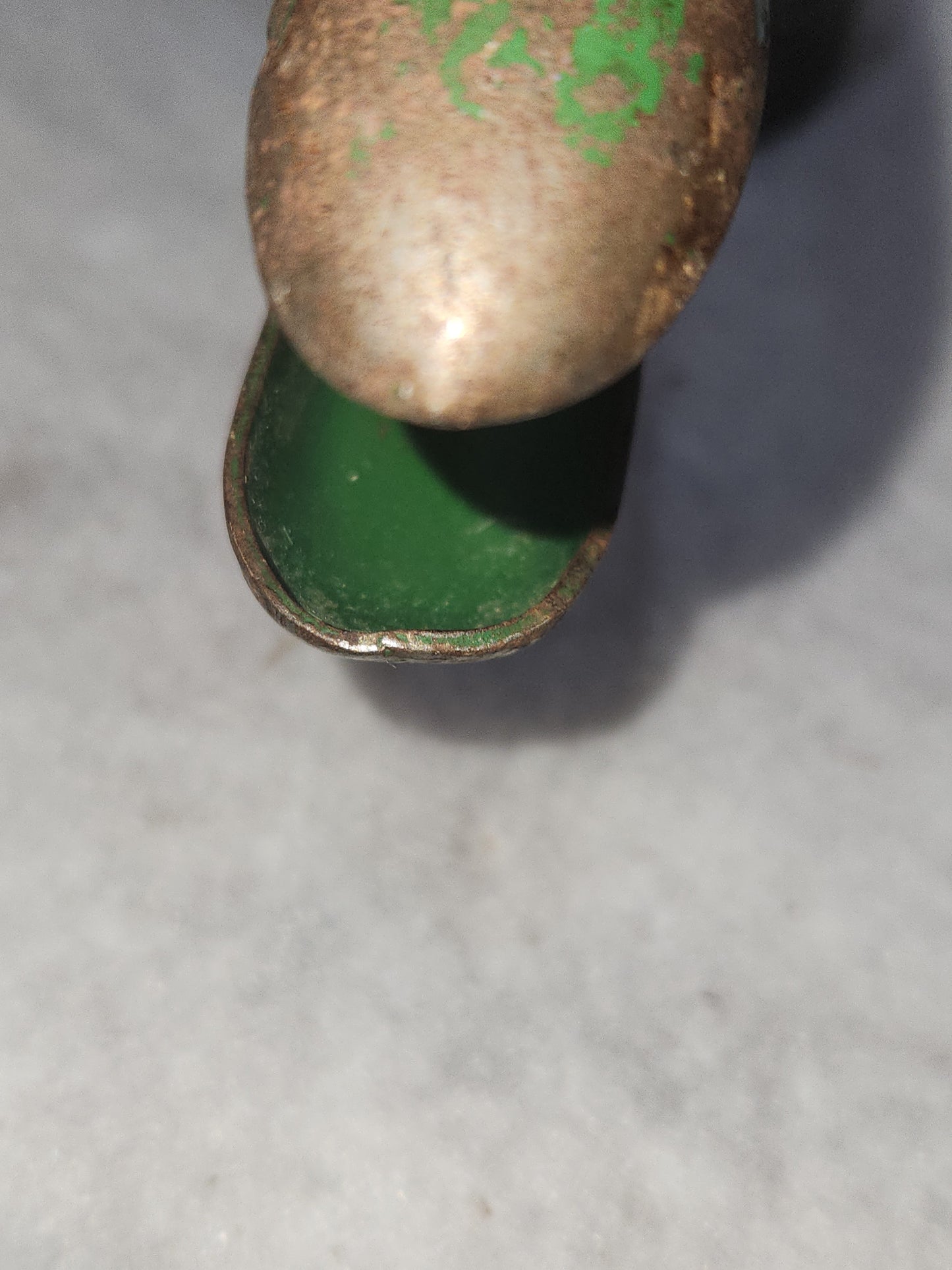 Vintage Potato Ricer Green Handle Universal No Makers Mark kit917