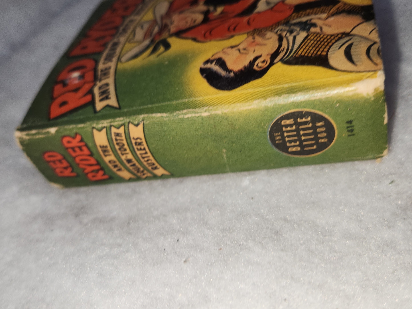 Vintage Big Little Book Better Little Book Red Ryder and the Squaw-Tooth Rustlers