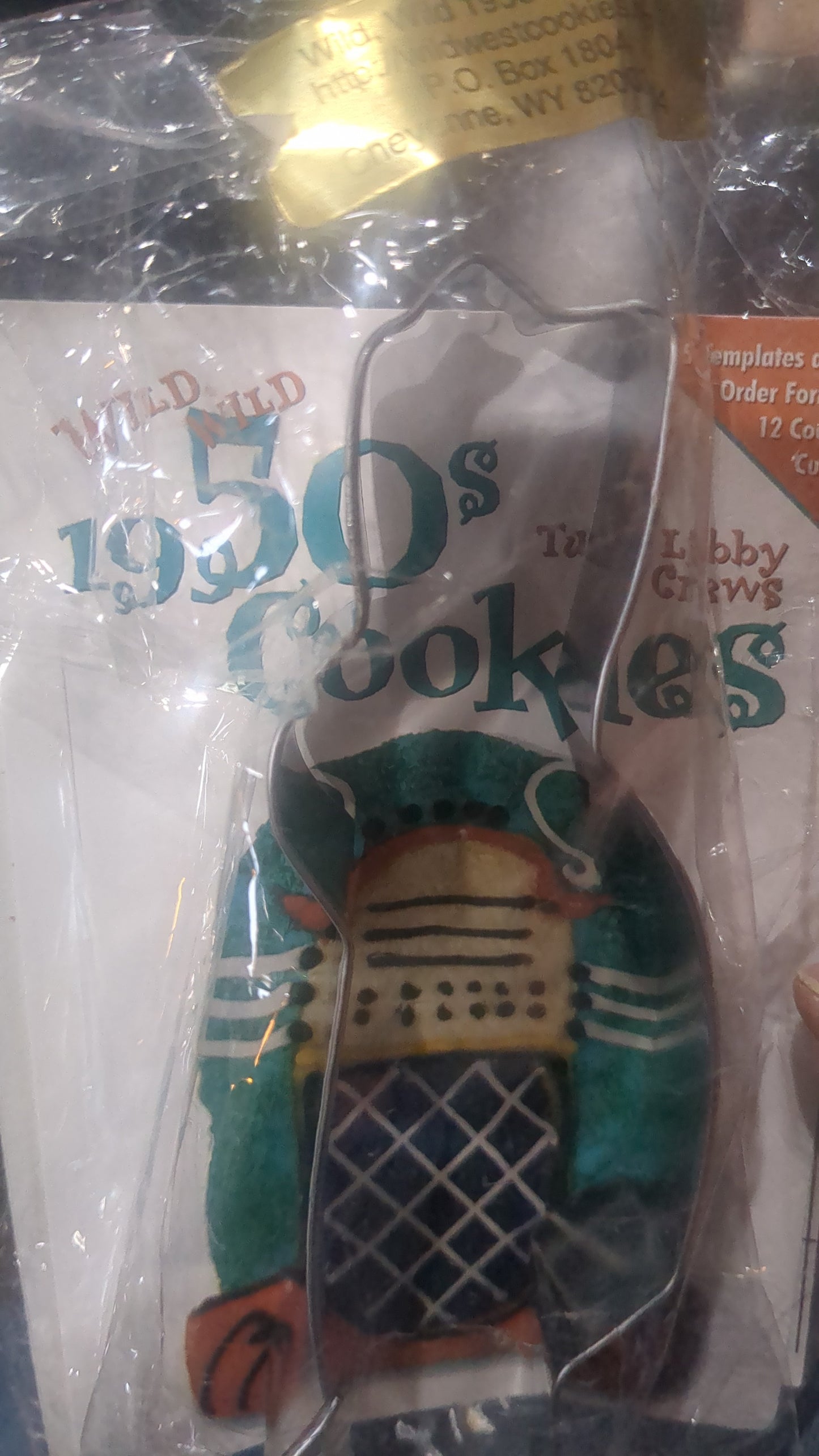 CC14 Wild West wild 1950s cookie cutter. 1950s car. Tuda Libby Crews