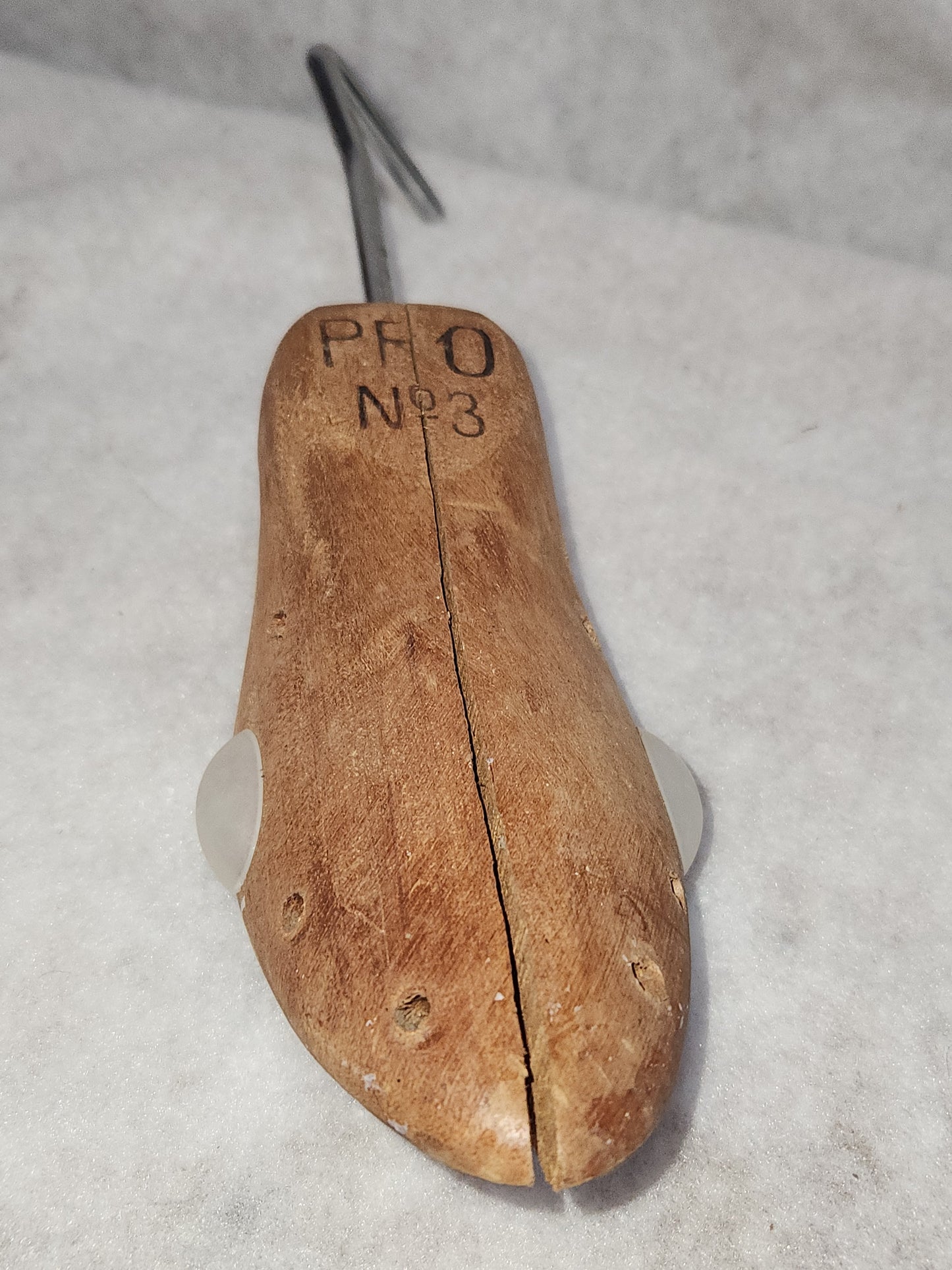 Vintage Wood and Steel Twist Handle Shoe Stretcher wss7
