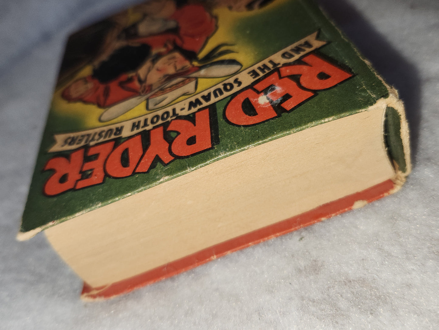 Vintage Big Little Book Better Little Book Red Ryder and the Squaw-Tooth Rustlers