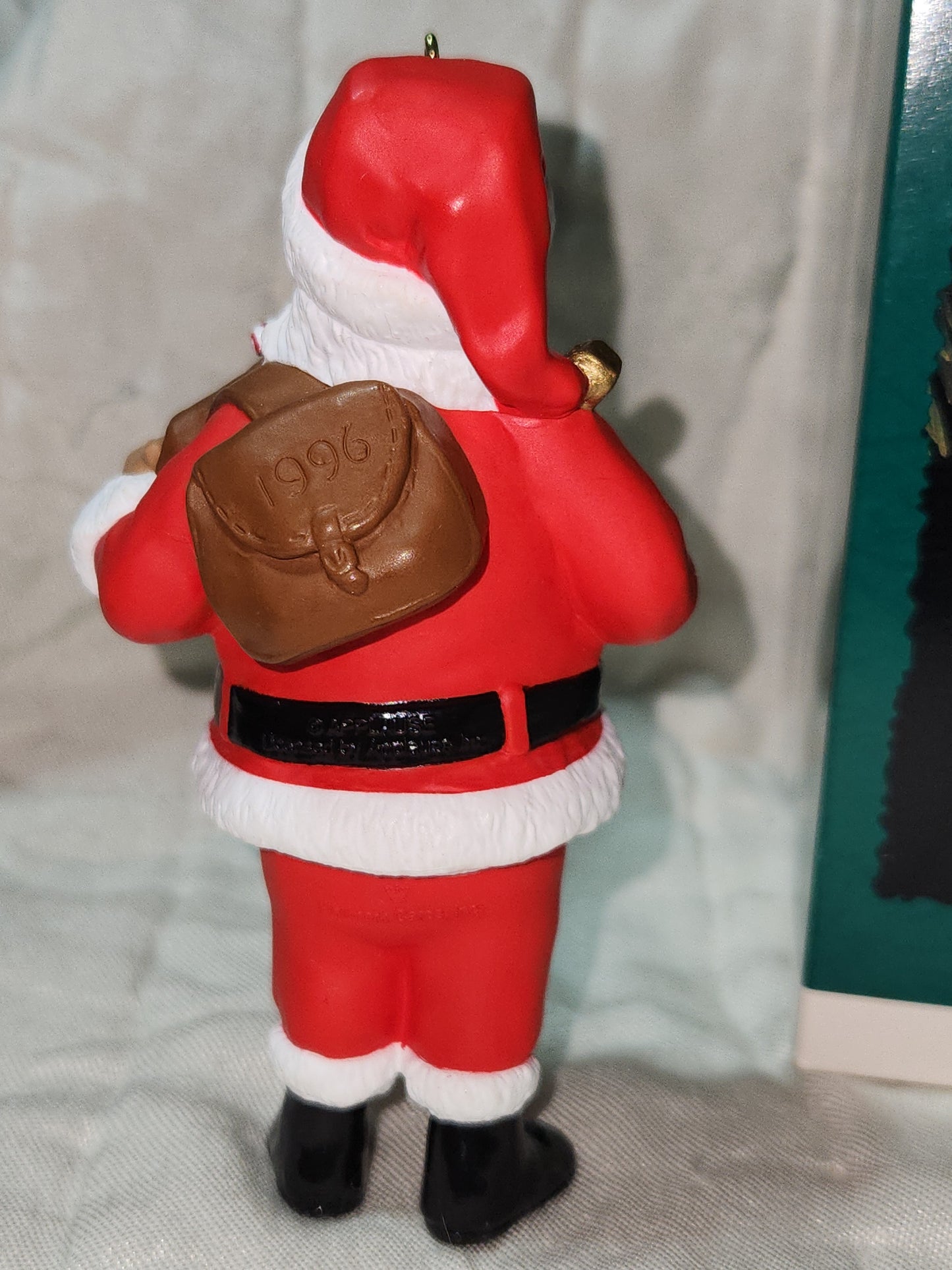 Vintage Hallmark Keepsake Christmas collector's Club Membership Ornament 1996 Santa