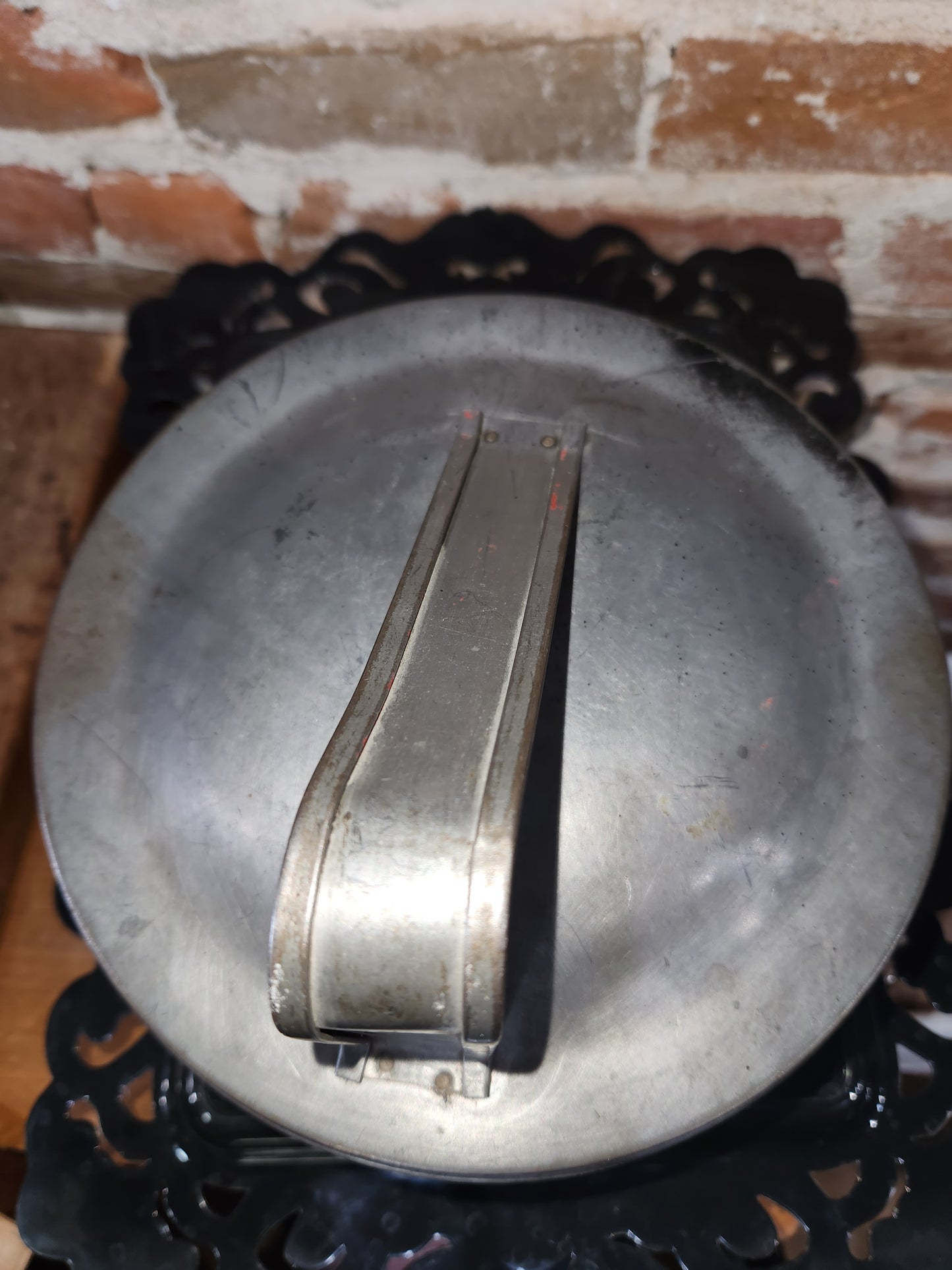 Antique Protectoseal co. of America Chicago Industrial round safety device great for steampunk decor. Ss601
