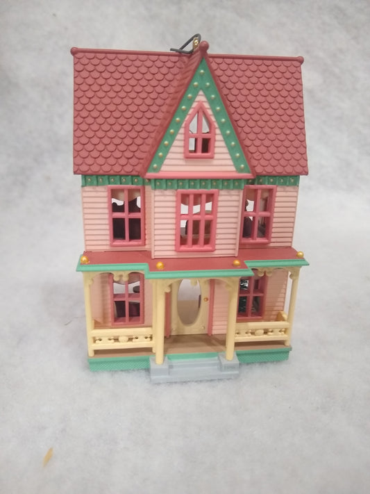 Victorian Painted Lady Ornament Hallmark Nostalgic Houses and shops hh1996