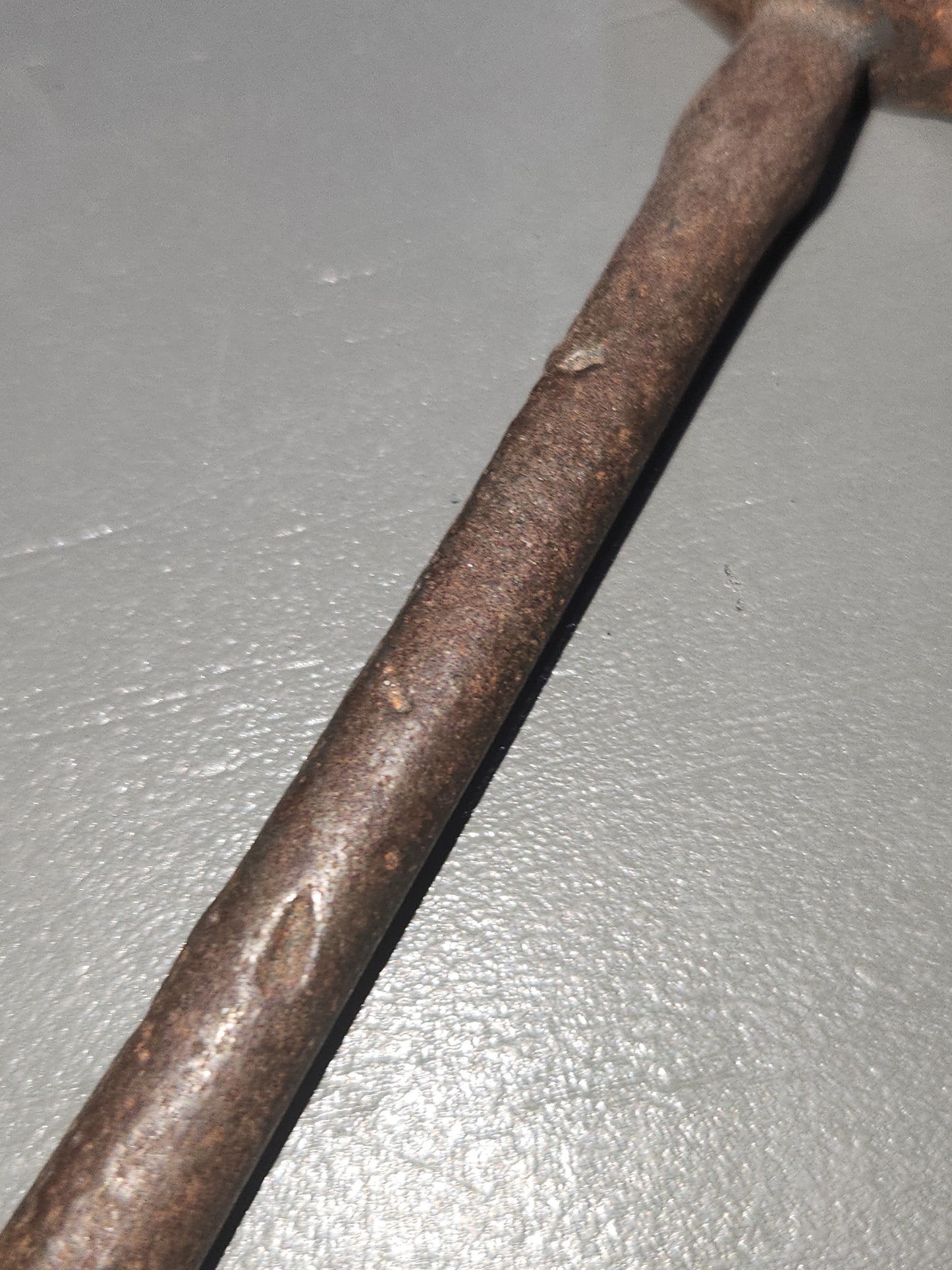 Antique Vintage Miniature Cast Iron Toy Sledge Hammer pretend play toy9
