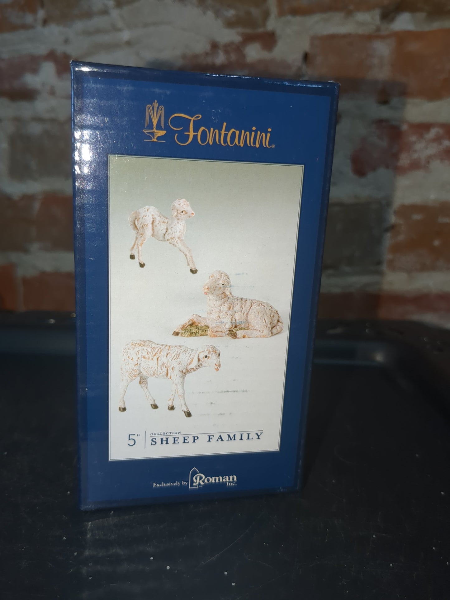 Vintage Fontanini 5" centennial collection nativity made in Italy Jesus Mary Joseph, wise men, camel, goat, sheep, Angel, John, Josiah, Naamah, stable fn79