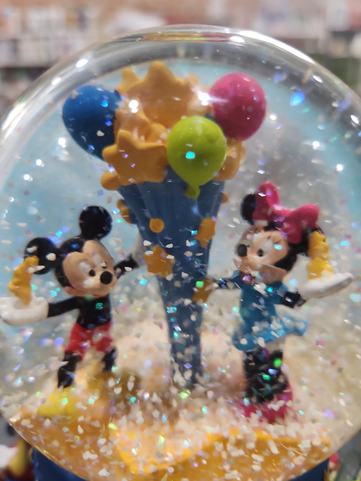 Walt Disney's 100th Musical Birthday Water Globe 2001 Hallmark Limited Edition sg8