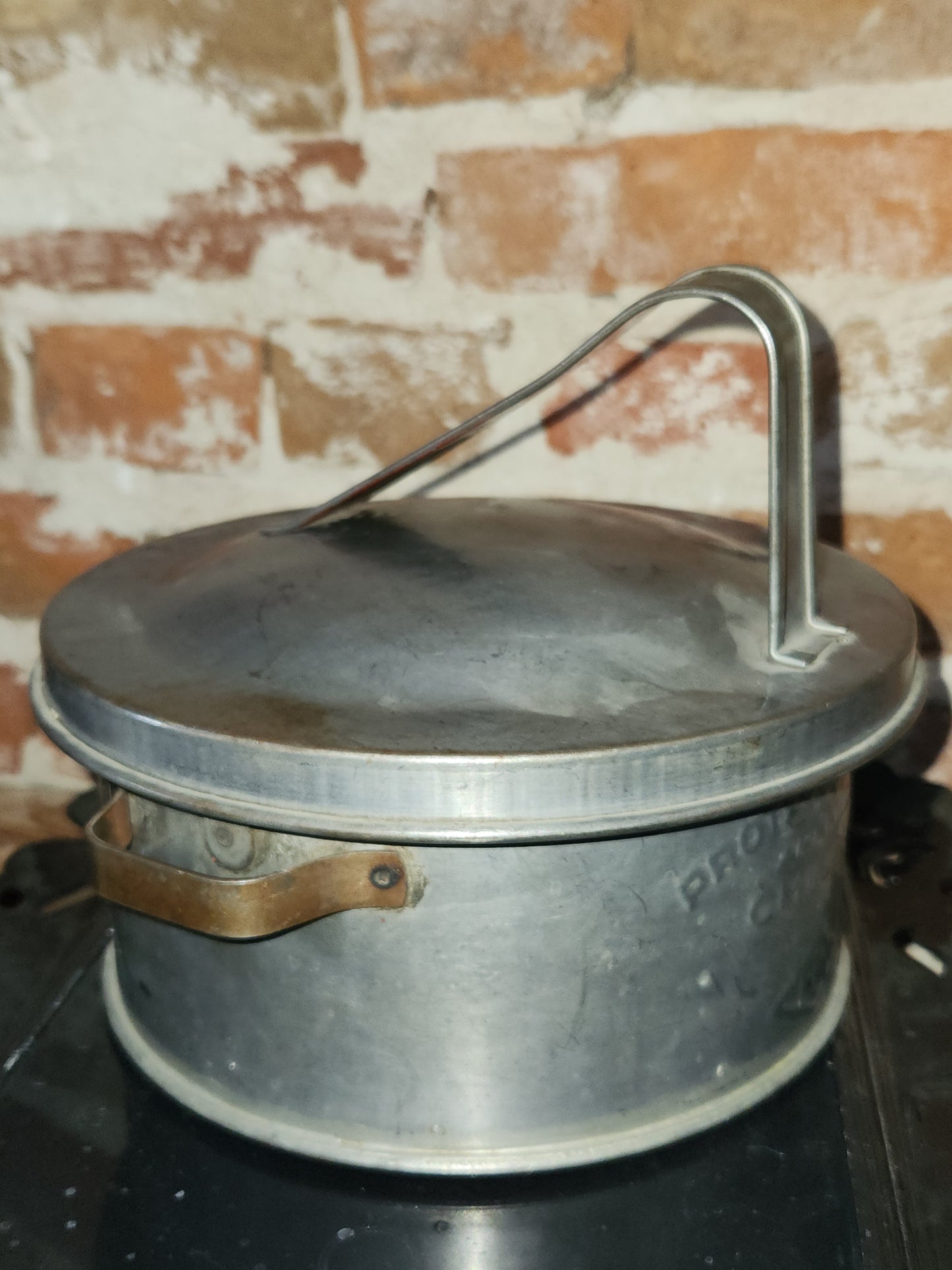 Antique Protectoseal co. of America Chicago Industrial round safety device great for steampunk decor. Ss601