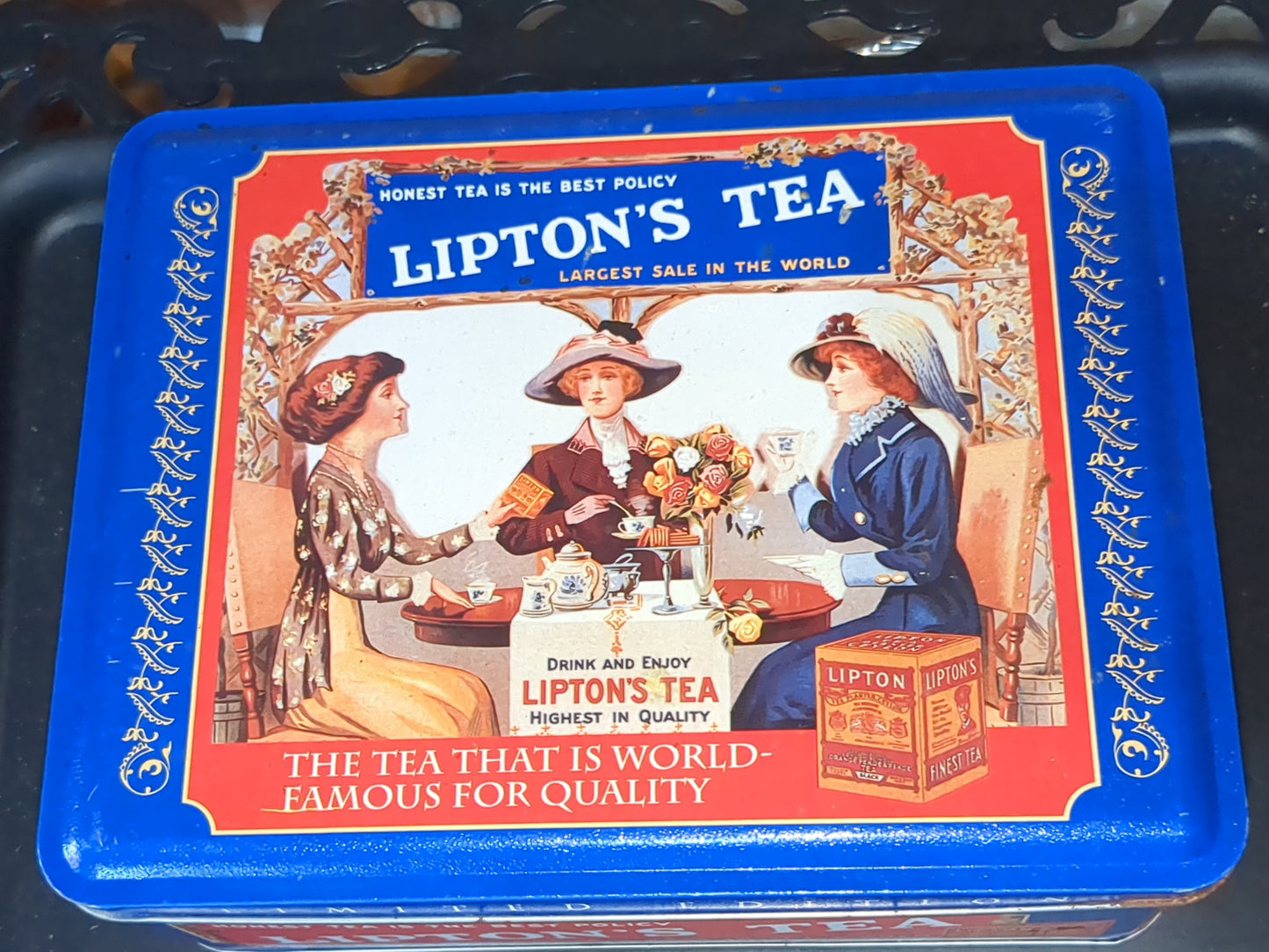 Limited Edition Lipton's Tea Antique Tin Nostalgic Tin Collection Series 401 tin401