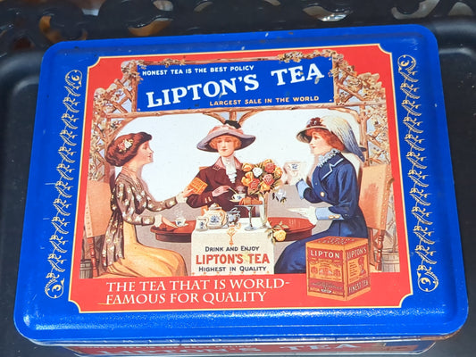 Limited Edition Lipton's Tea Antique Tin Nostalgic Tin Collection Series 401 tin401