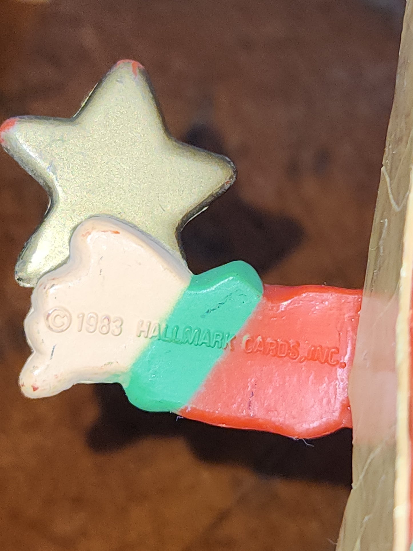 Vintage 1984 Hallmark Stocking Hanger Angel sh87