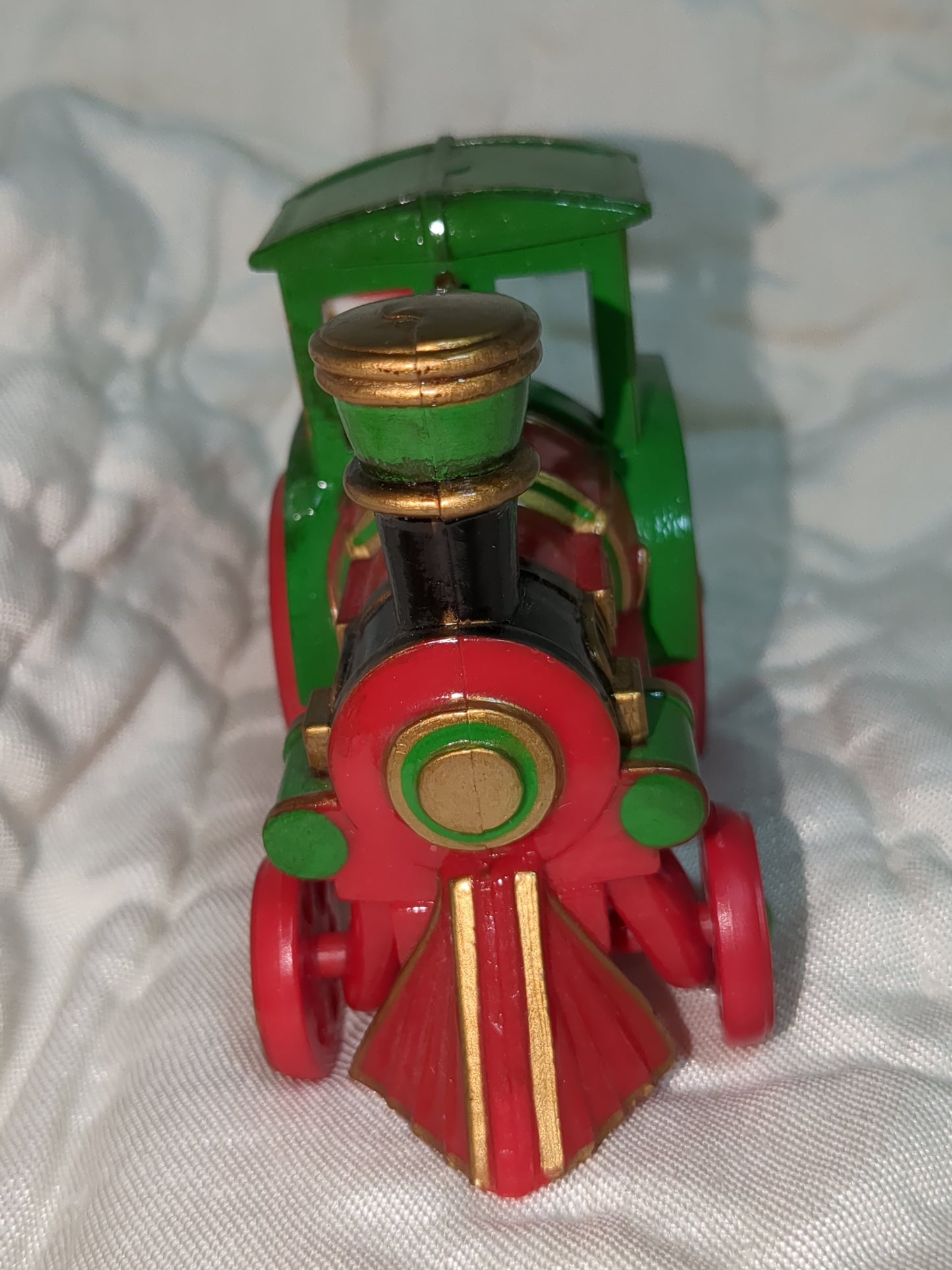 vintage Hallmark 1980 train Santa's Express Here Comes Santa #2 Santa's Travel Ornament