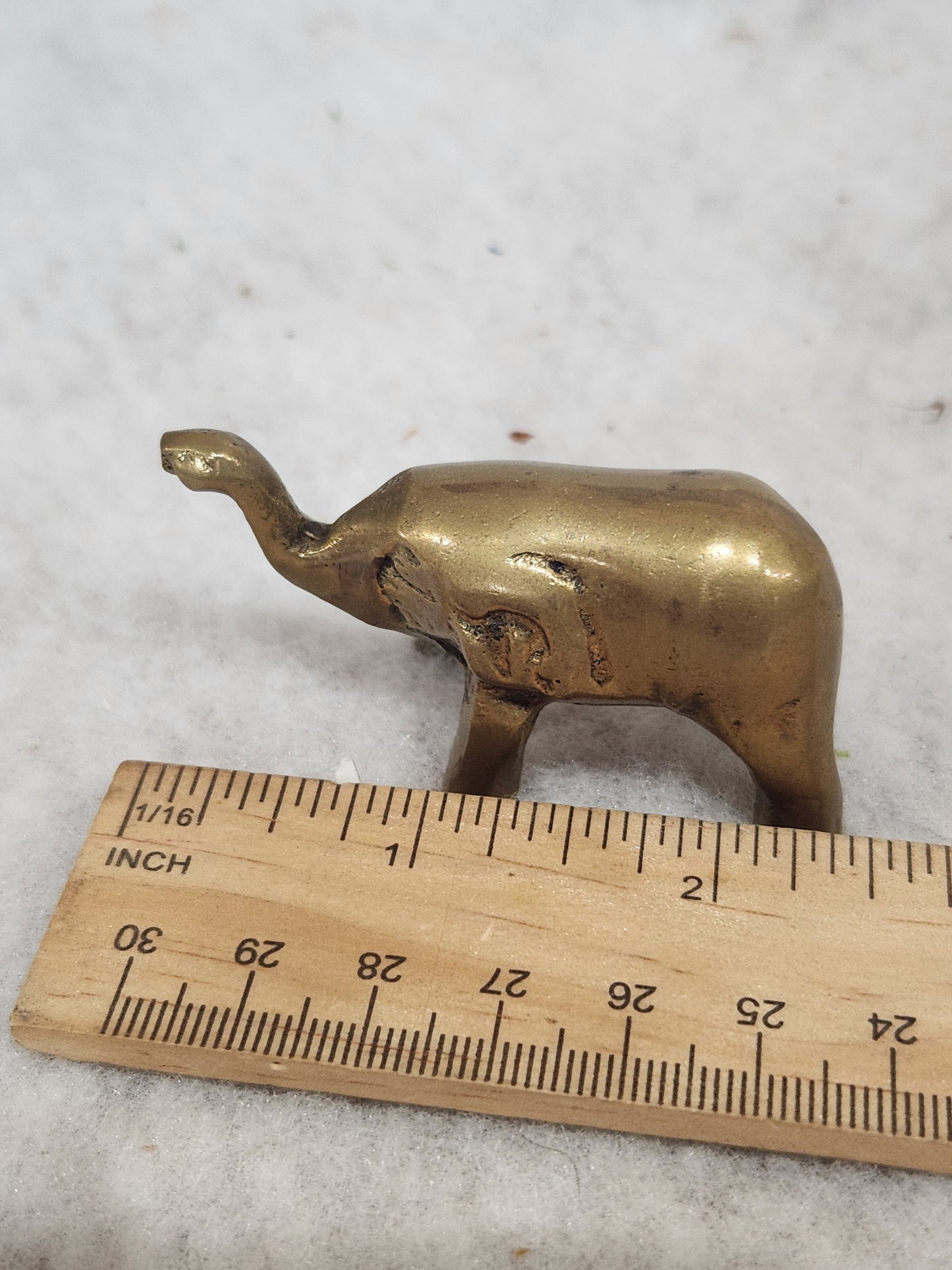 Miniature brass elephant br88