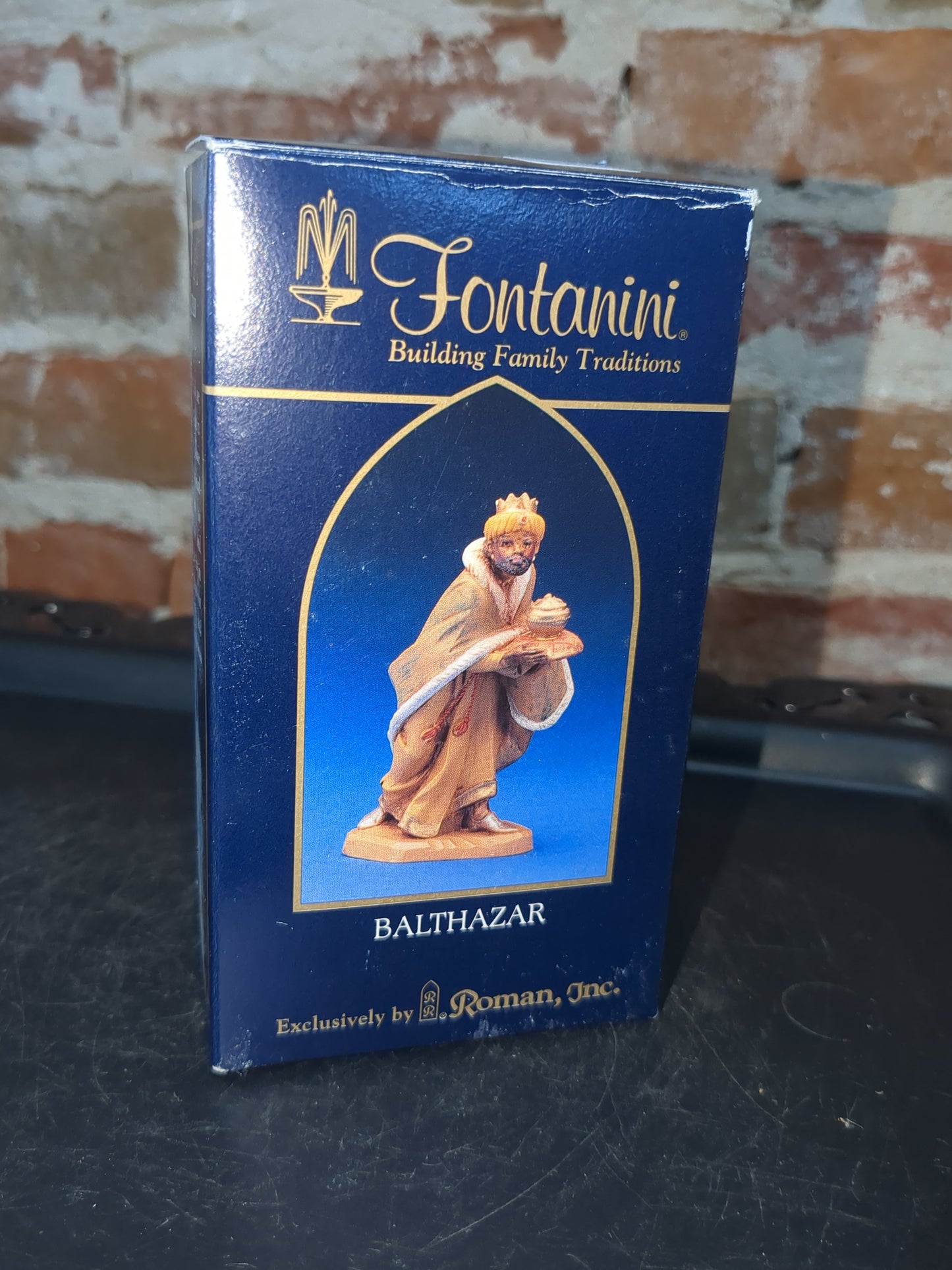 Vintage Fontanini 5" centennial collection nativity made in Italy Jesus Mary Joseph, wise men, camel, goat, sheep, Angel, John, Josiah, Naamah, stable fn79