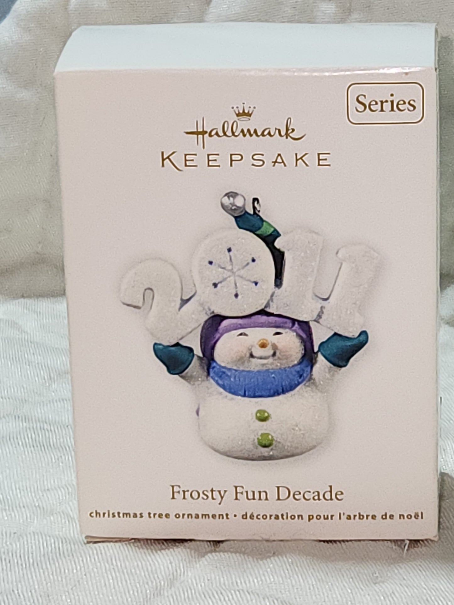 Hallmark Keepsake Ornament 2011 Frosty Fun Decade 2nd in Series Snowman