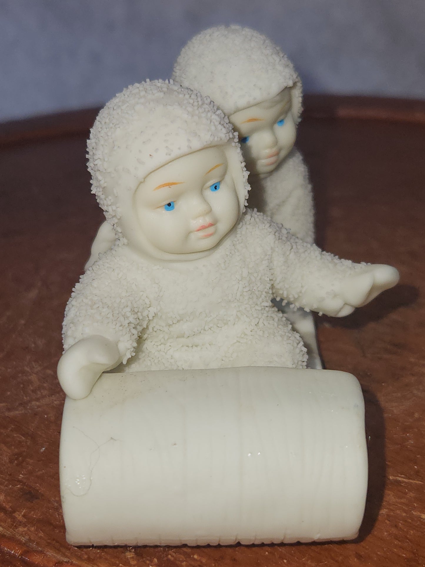 Vintage Snowbabies Department 56 Down The Hill We Go #79600 1997 NO BOX sb87