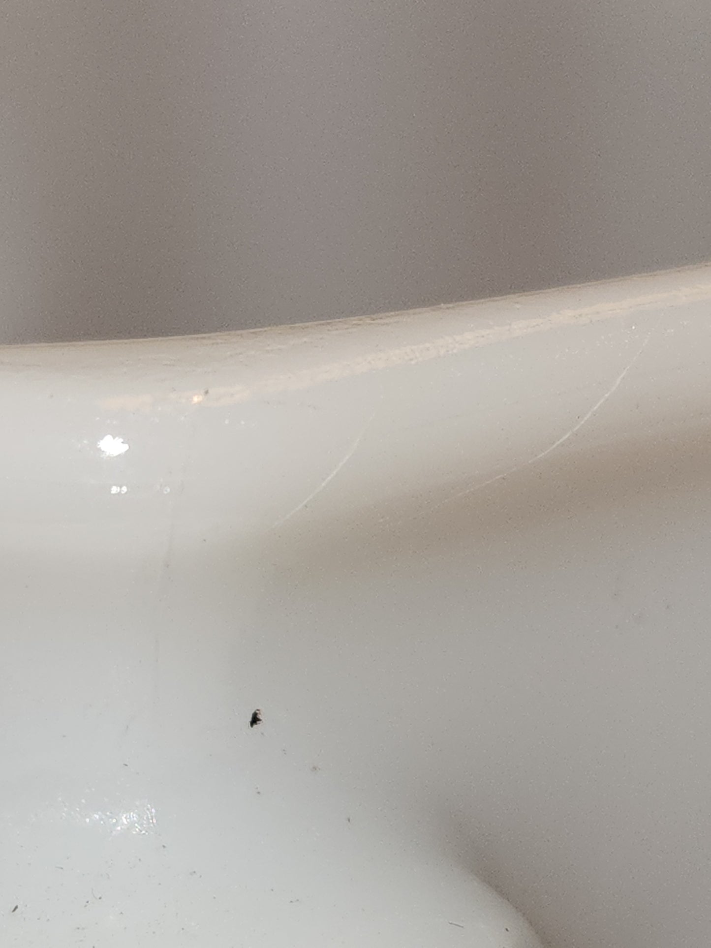 Vintage E.O. Brody Co. MJ-46 Milk Glass Fruit Compose Pestal Vase Candy Dish Trinket Cleveland Ohio USA J-2537 mg8