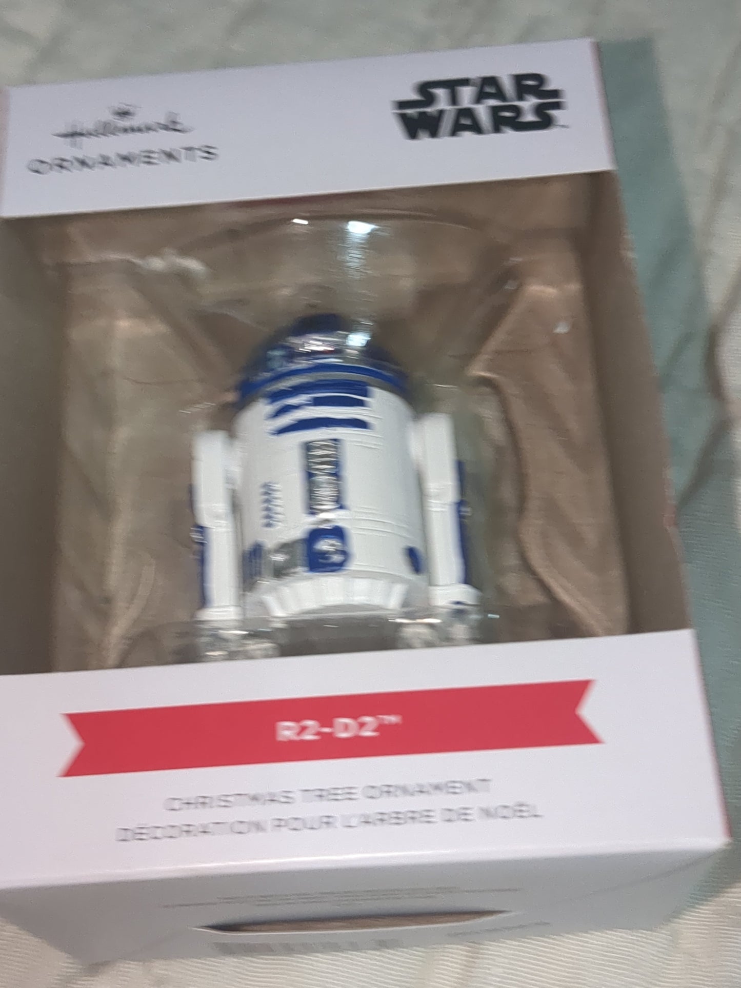 2021 Hallmark Disney Star Wars R2-D2 Christmas Tree Ornament NEW in Box. HH403