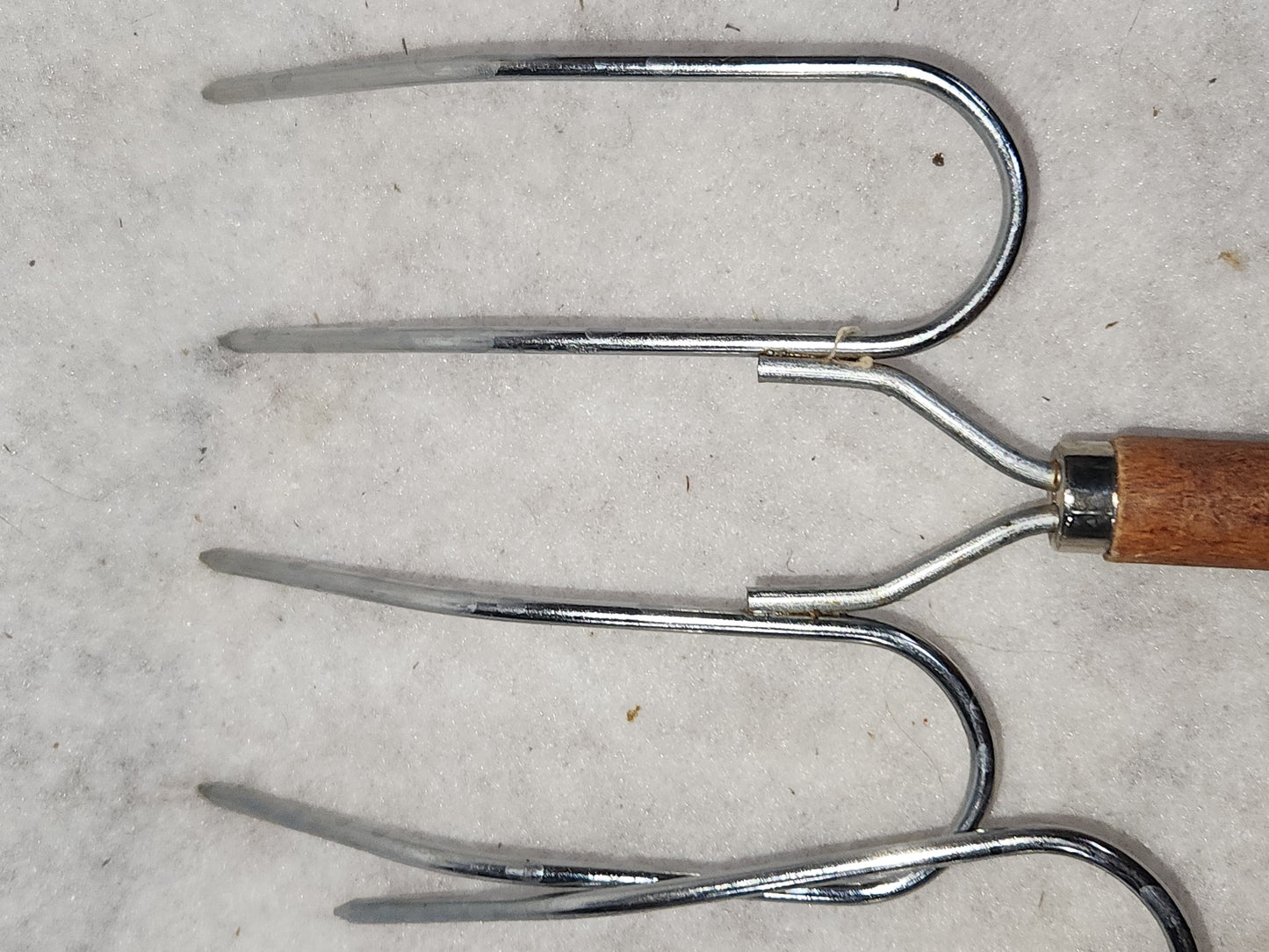 Vintage Primitive Serving Forks Turkey forks Servers for6
