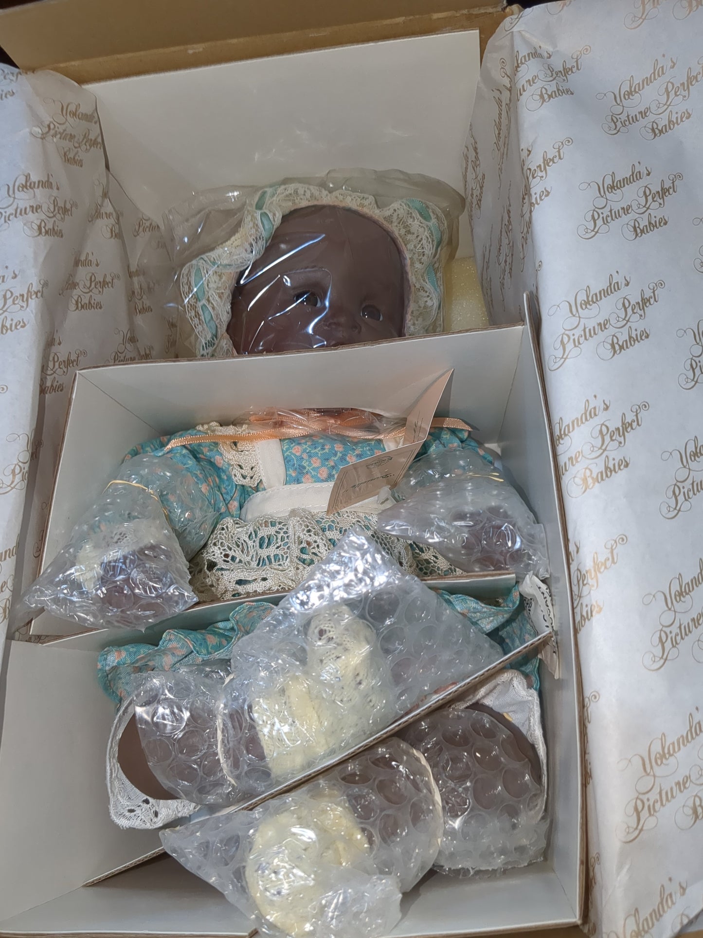 Edwin M. Knowles Yolanda's Picture Perfect Babies Danielle new In Box life-like realistic real baby doll