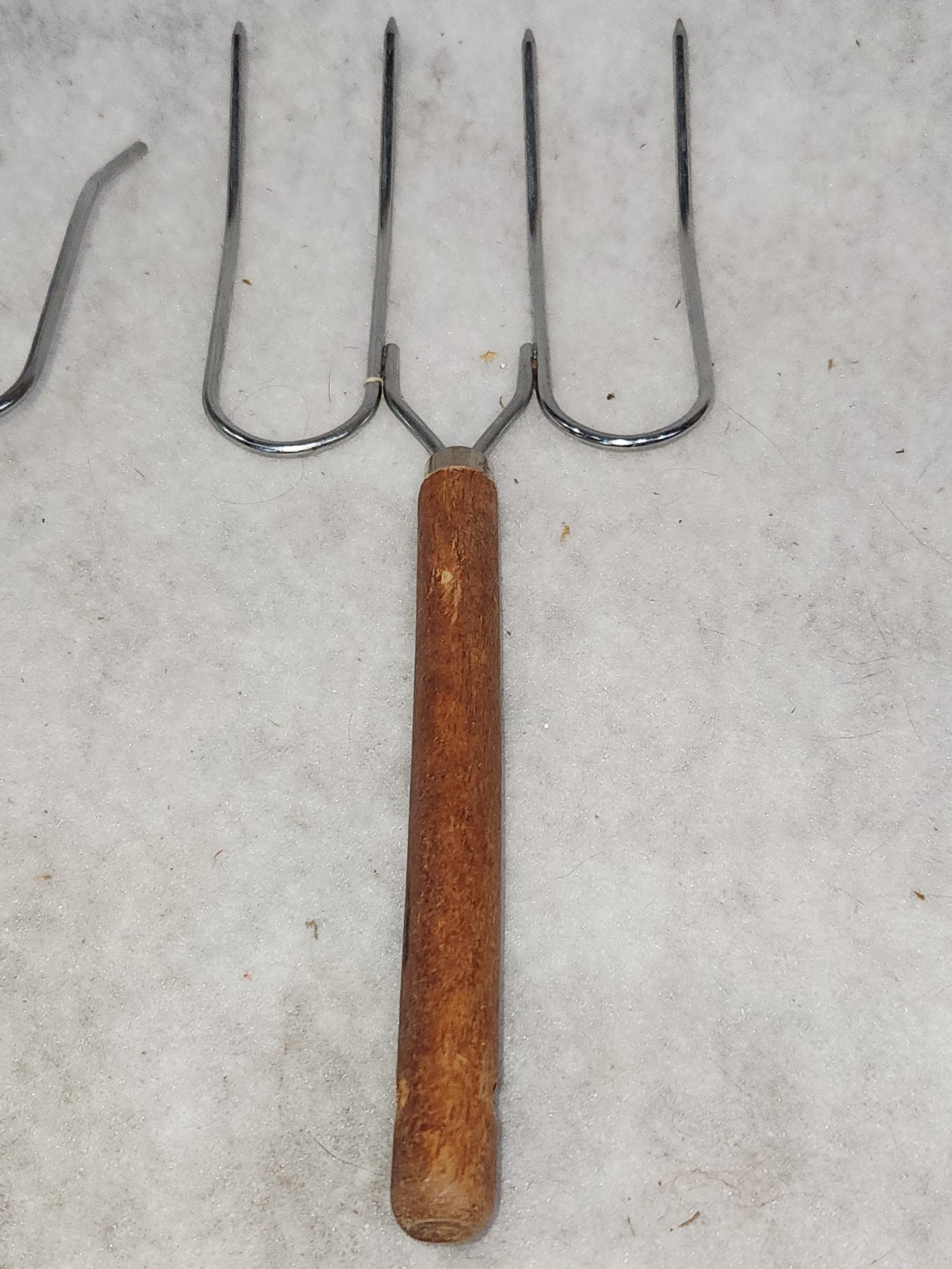 Vintage Primitive Serving Forks Turkey forks Servers for6