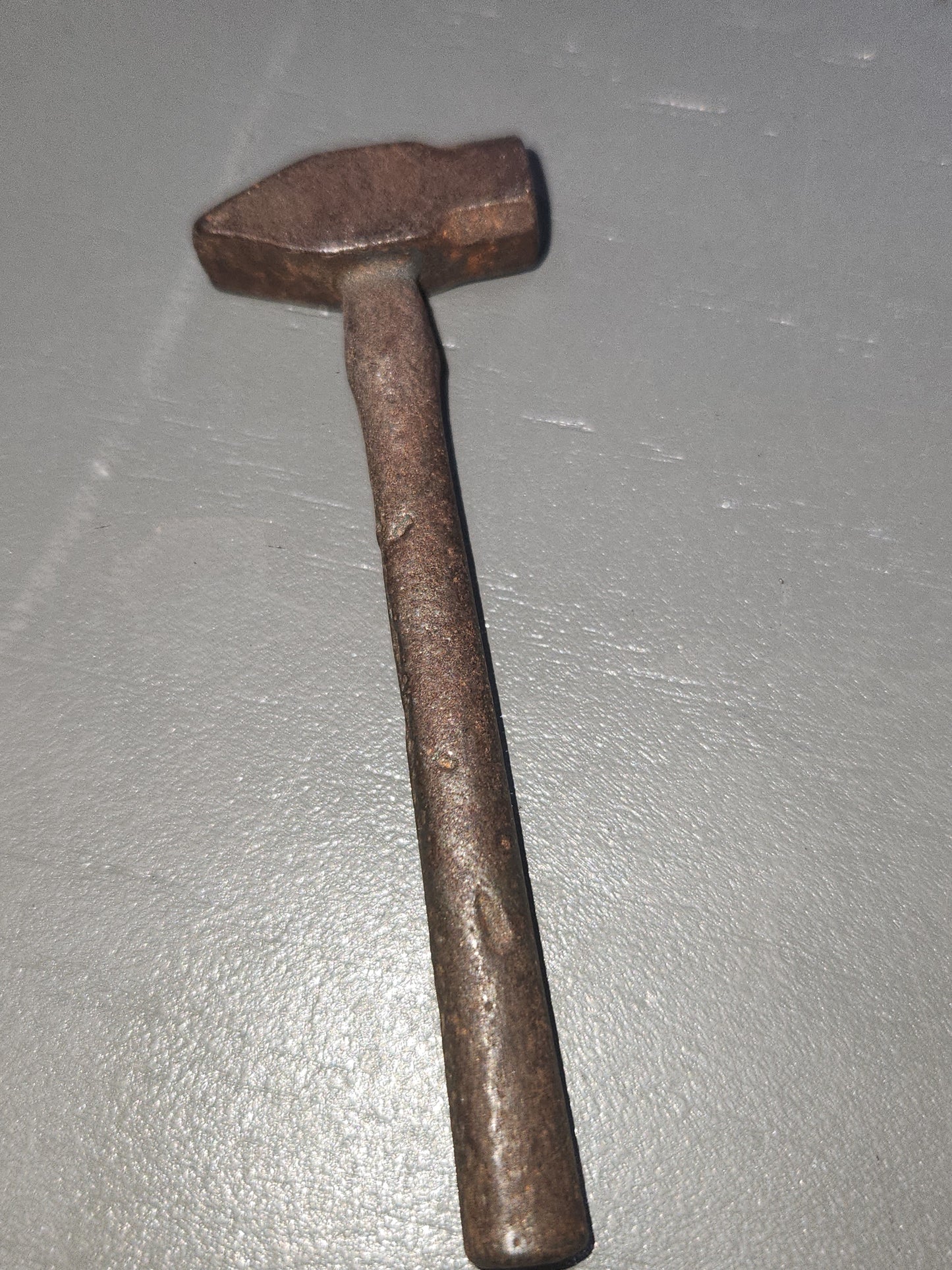 Antique Vintage Miniature Cast Iron Toy Sledge Hammer pretend play toy9